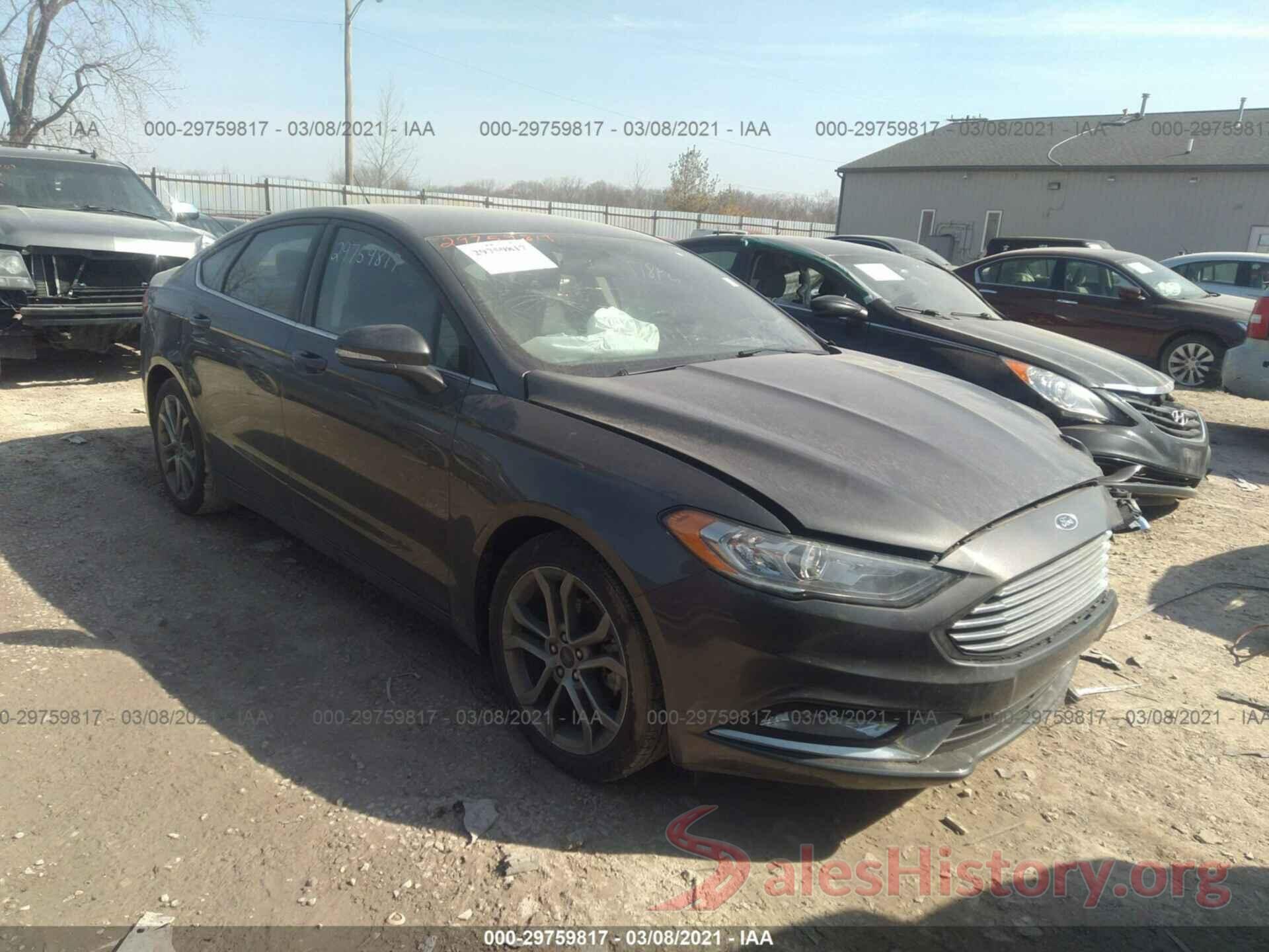 3FA6P0HD5HR353834 2017 FORD FUSION