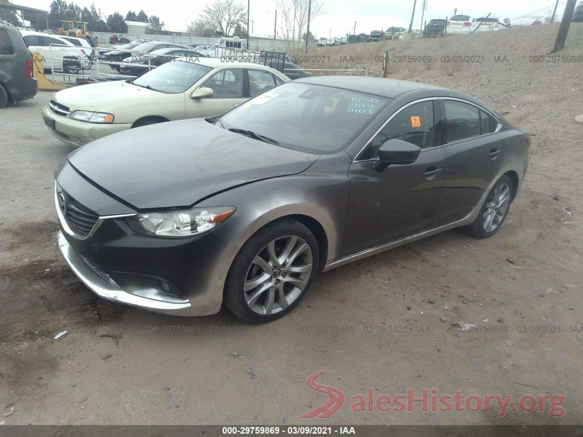 JM1GL1V56H1137403 2017 MAZDA MAZDA6