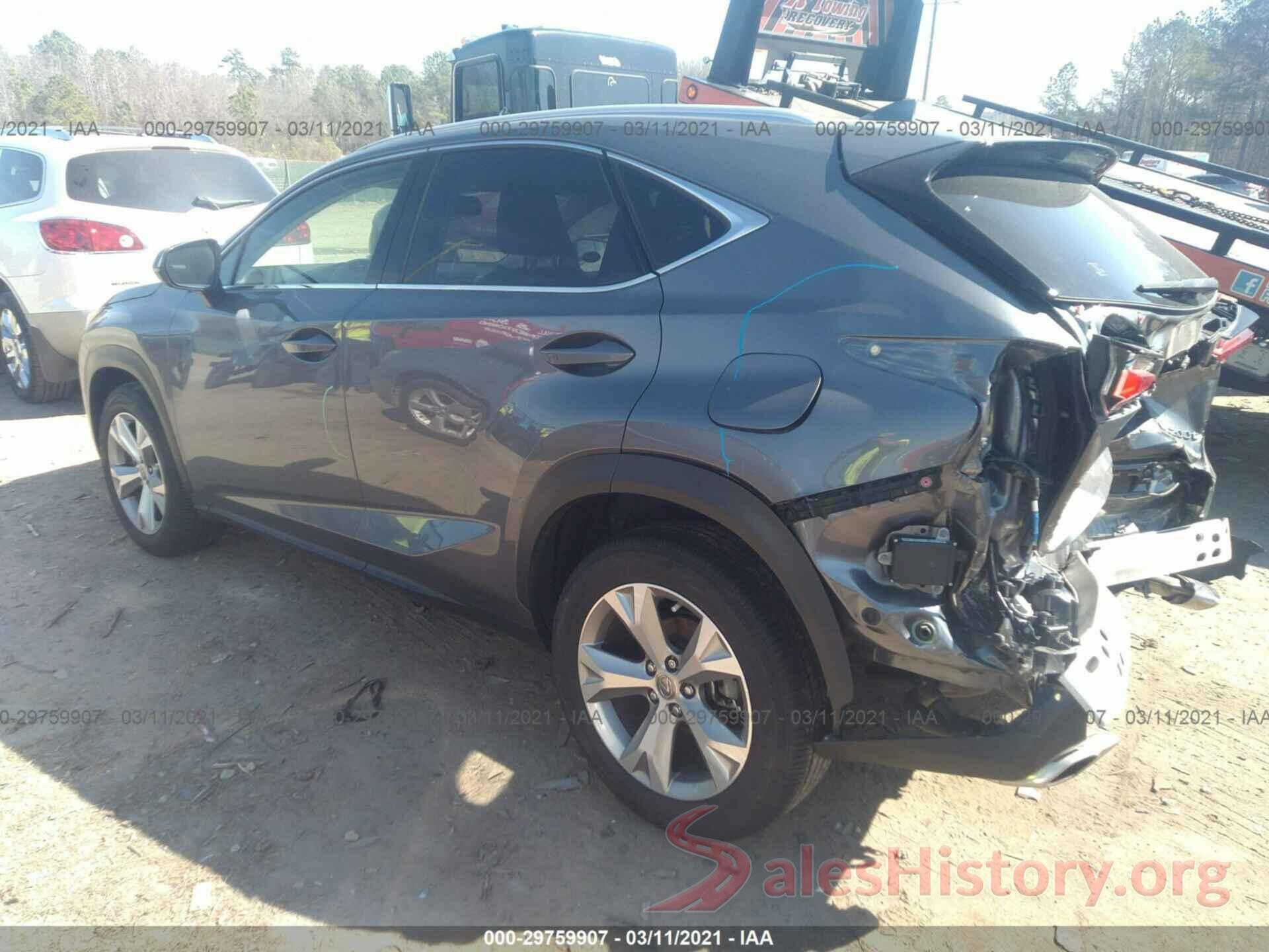 JTJYARBZ4H2070887 2017 LEXUS NX