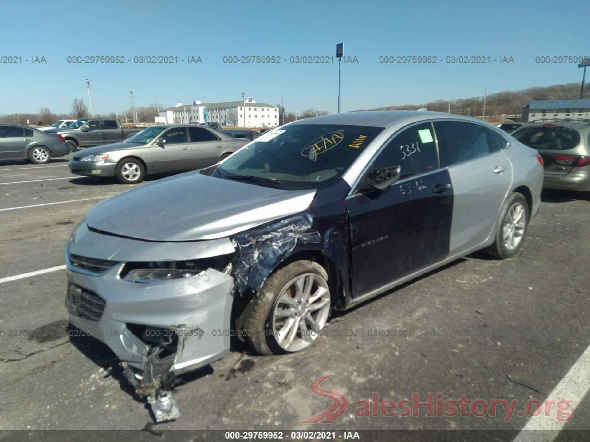 1G1ZE5STXHF172700 2017 CHEVROLET MALIBU