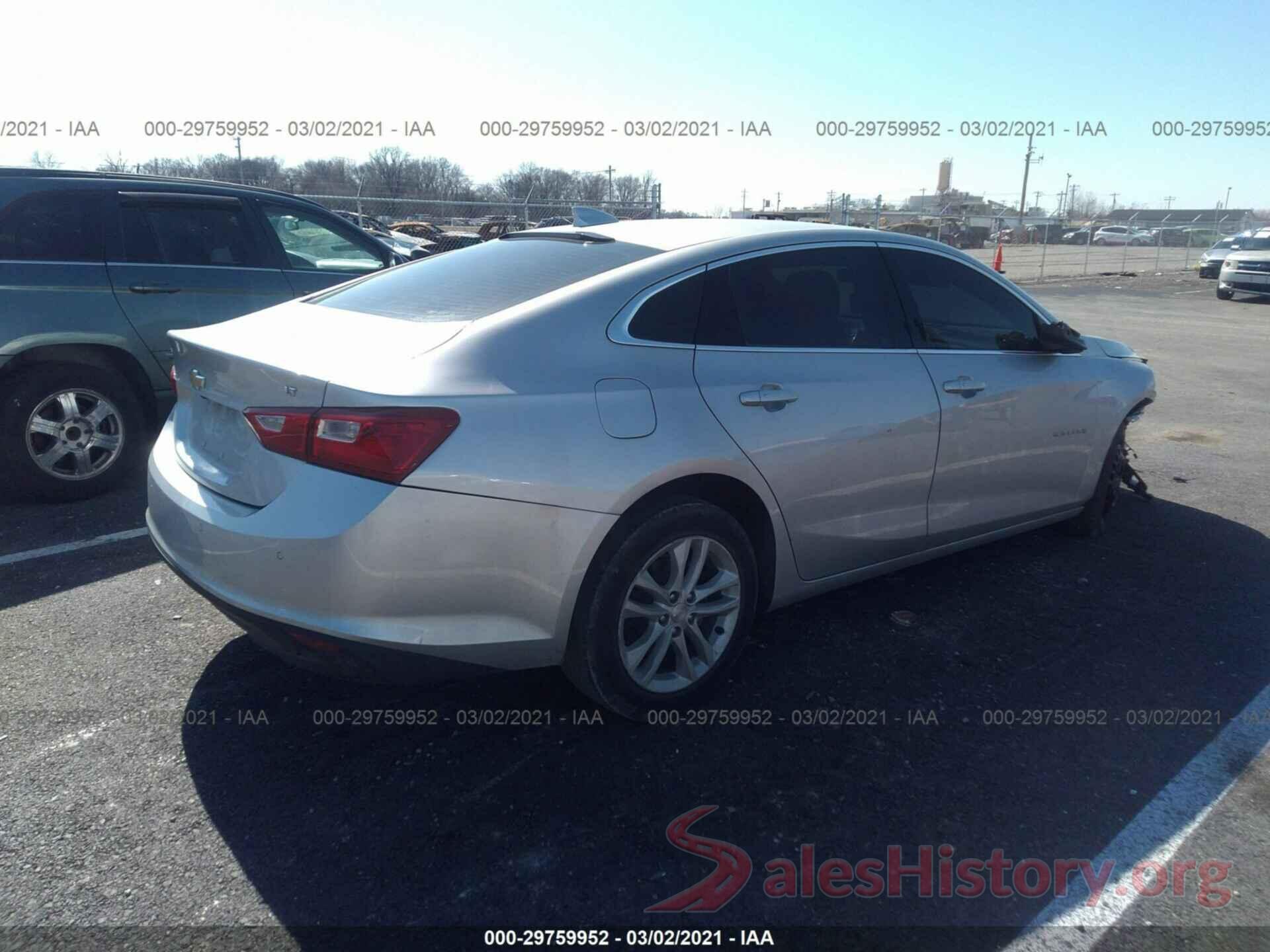 1G1ZE5STXHF172700 2017 CHEVROLET MALIBU