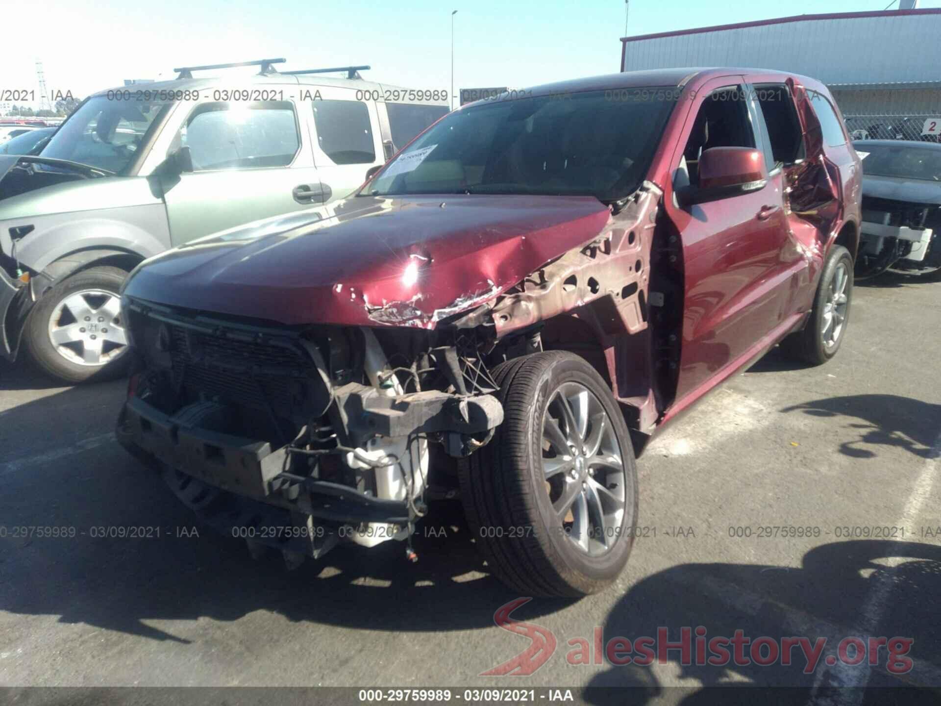 1C4RDJDG0HC725066 2017 DODGE DURANGO