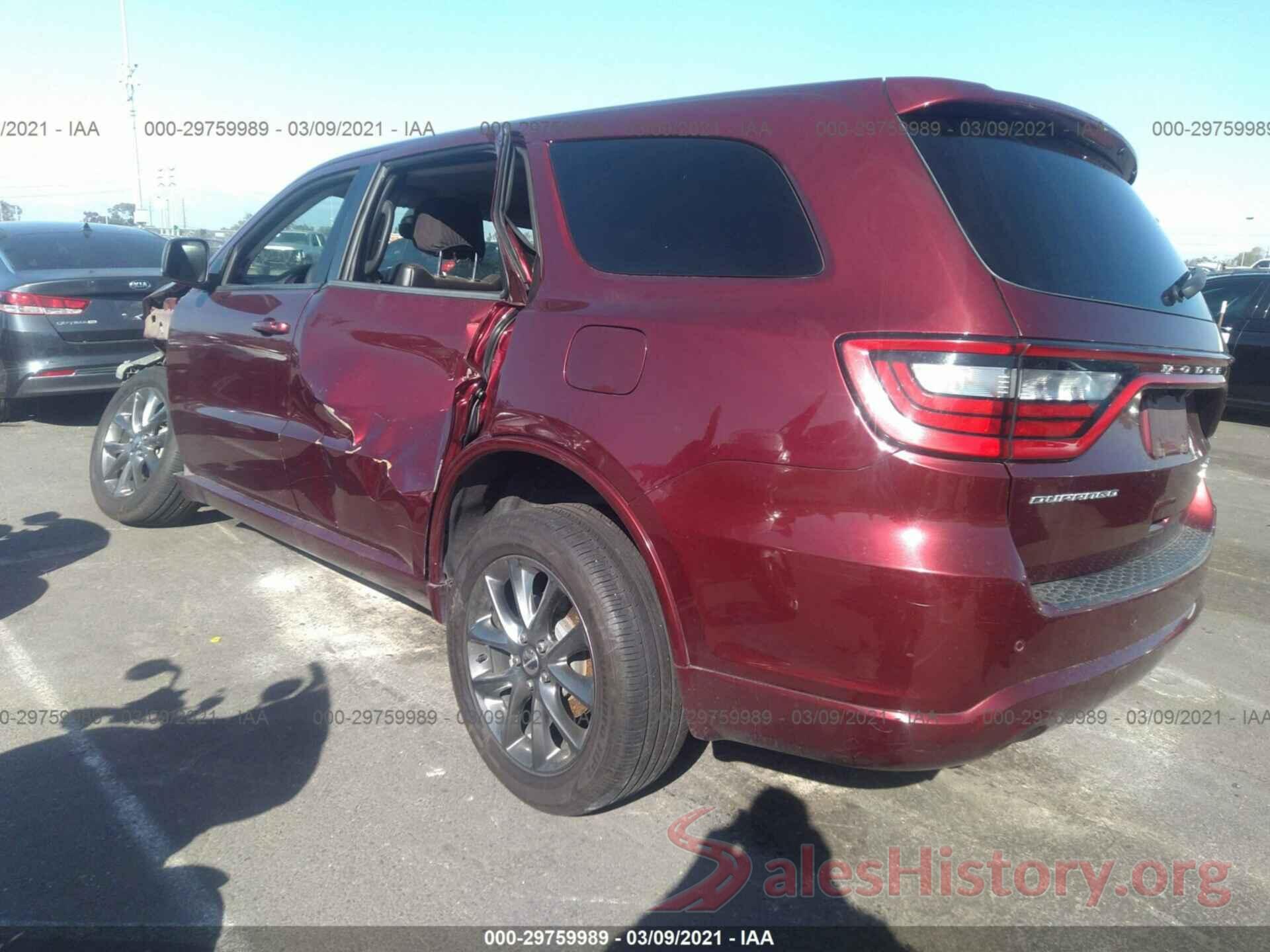 1C4RDJDG0HC725066 2017 DODGE DURANGO