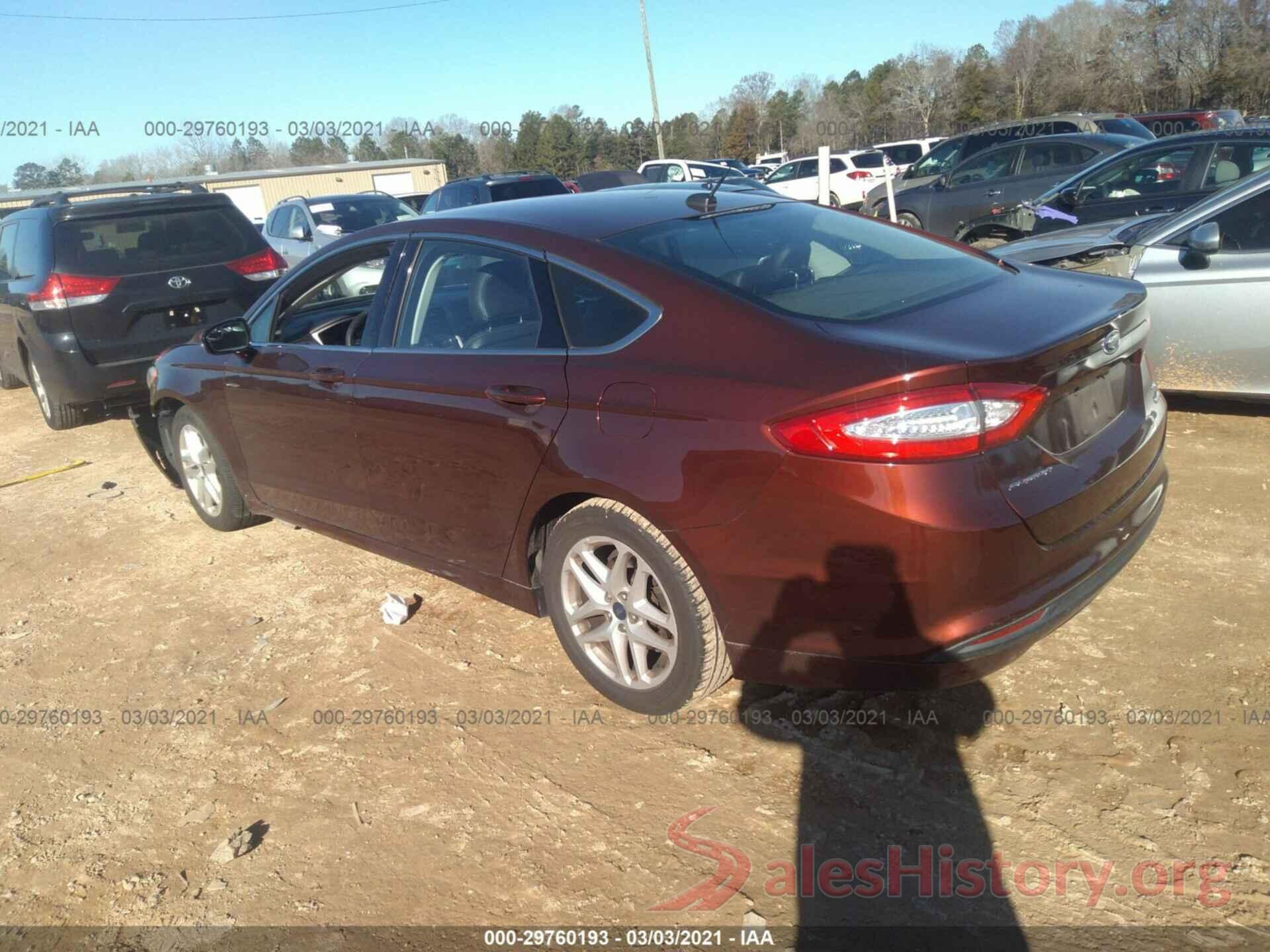 3FA6P0HD4GR233683 2016 FORD FUSION