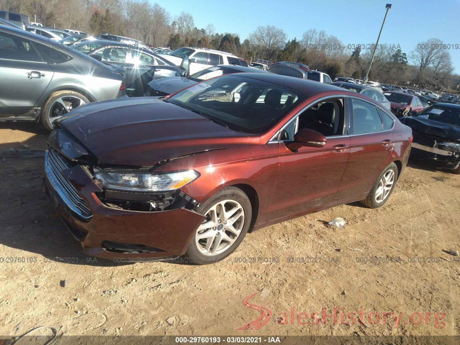 3FA6P0HD4GR233683 2016 FORD FUSION