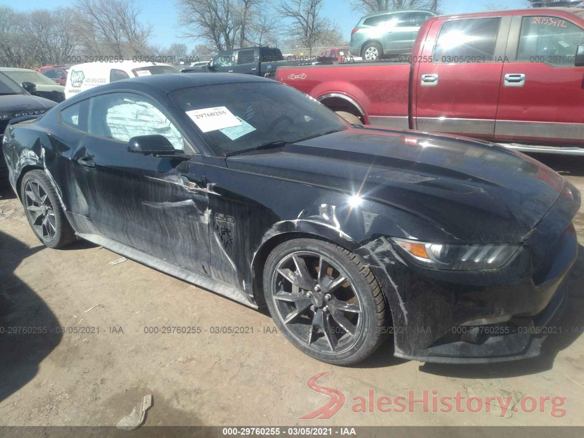 1FA6P8CF9H5255237 2017 FORD MUSTANG