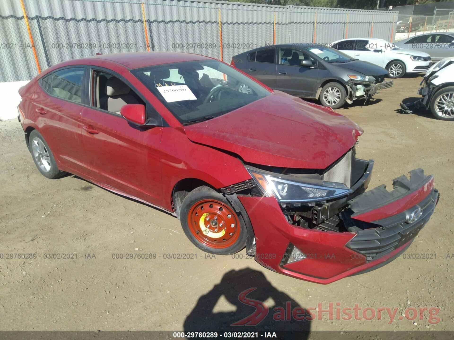 KMHD84LF9KU771579 2019 HYUNDAI ELANTRA