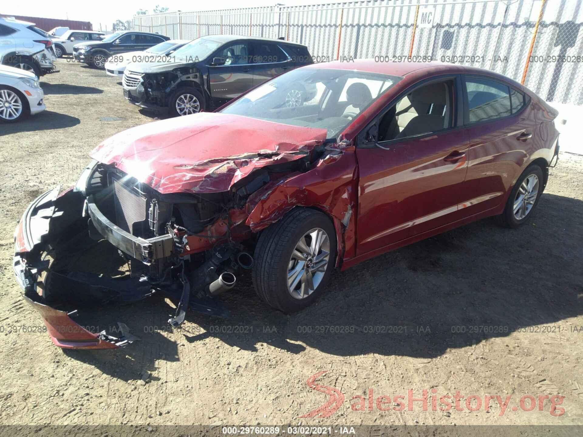 KMHD84LF9KU771579 2019 HYUNDAI ELANTRA