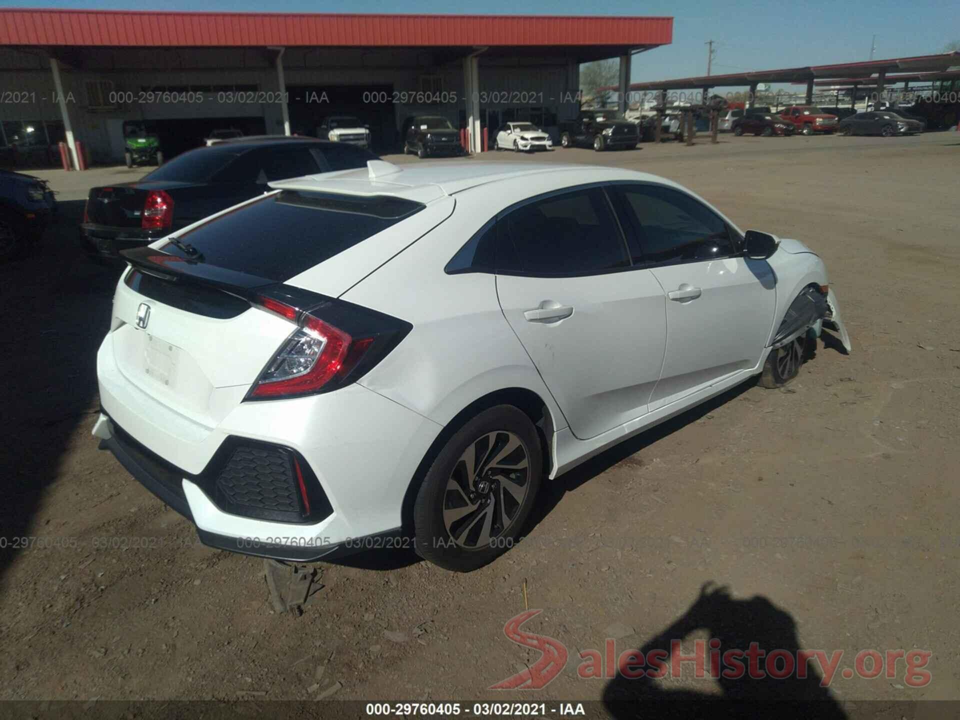 SHHFK7H26HU226252 2017 HONDA CIVIC HATCHBACK