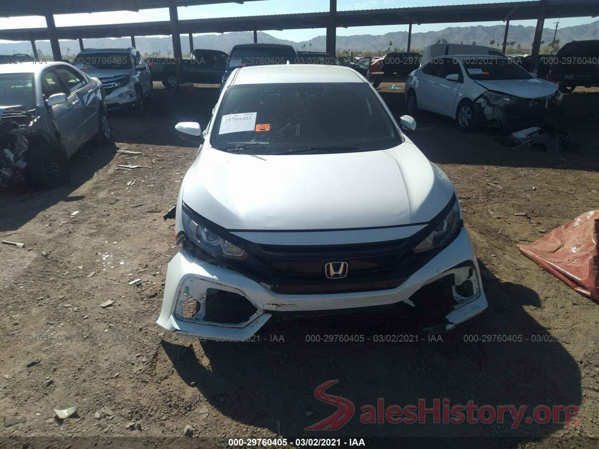 SHHFK7H26HU226252 2017 HONDA CIVIC HATCHBACK