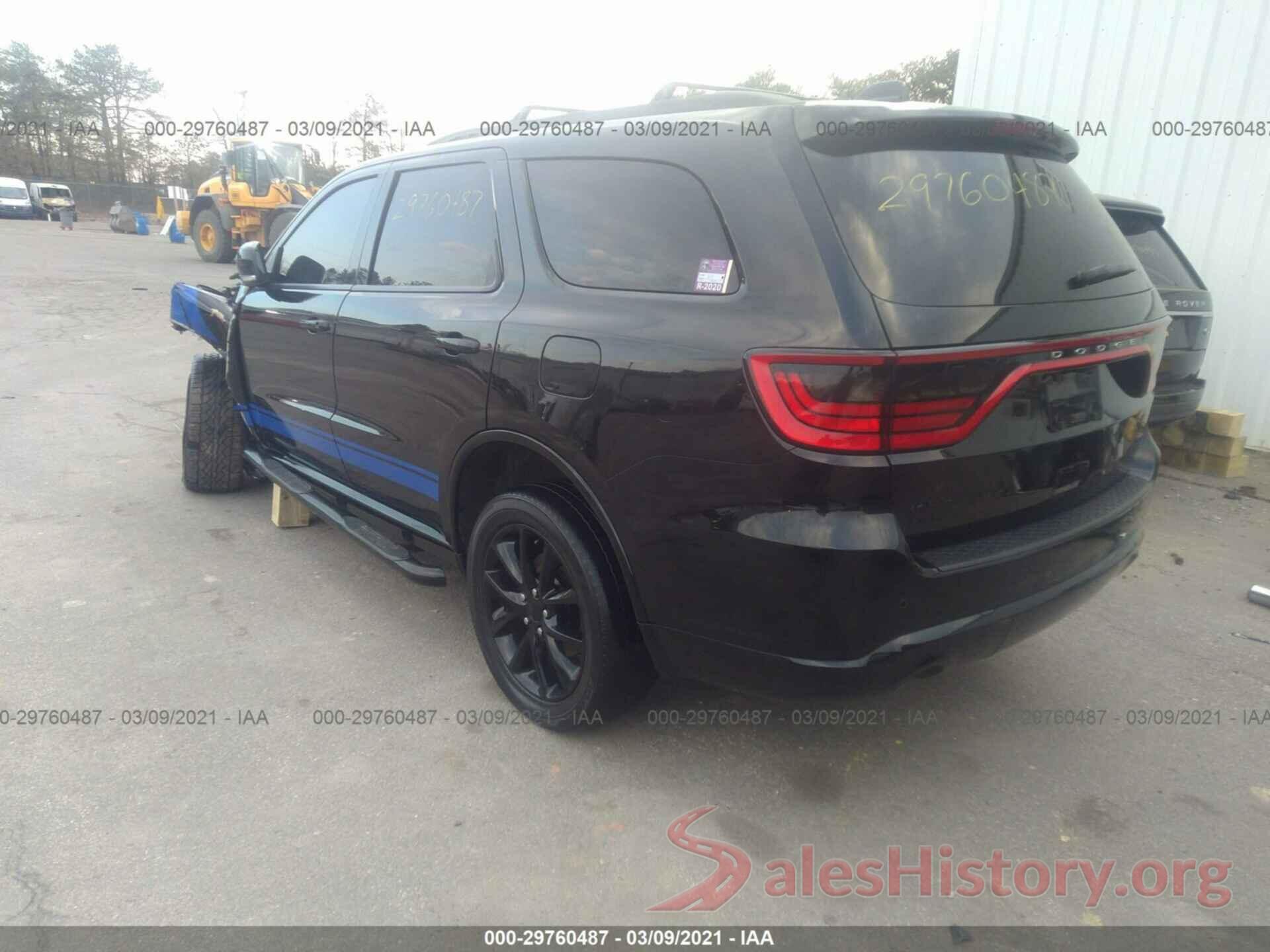 1C4RDJDG6HC748853 2017 DODGE DURANGO