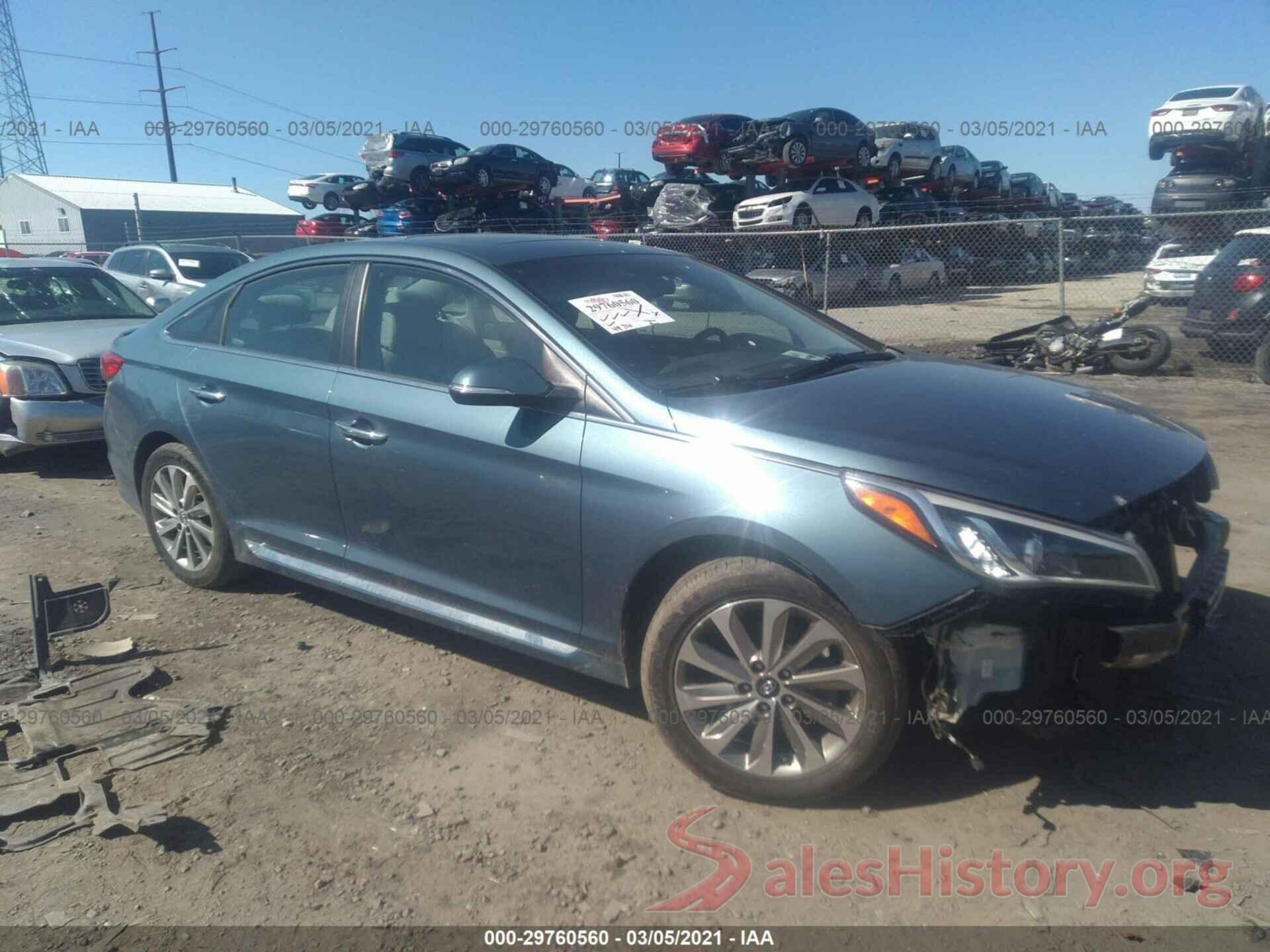 5NPE34AF2GH395562 2016 HYUNDAI SONATA