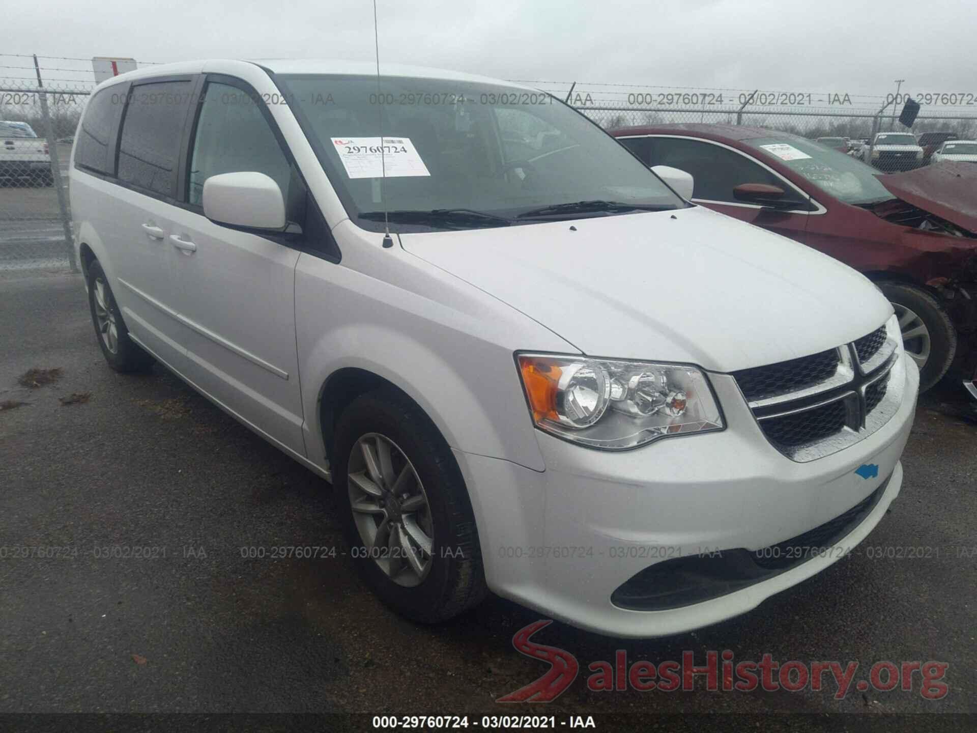 2C4RDGBG8GR279535 2016 DODGE GRAND CARAVAN