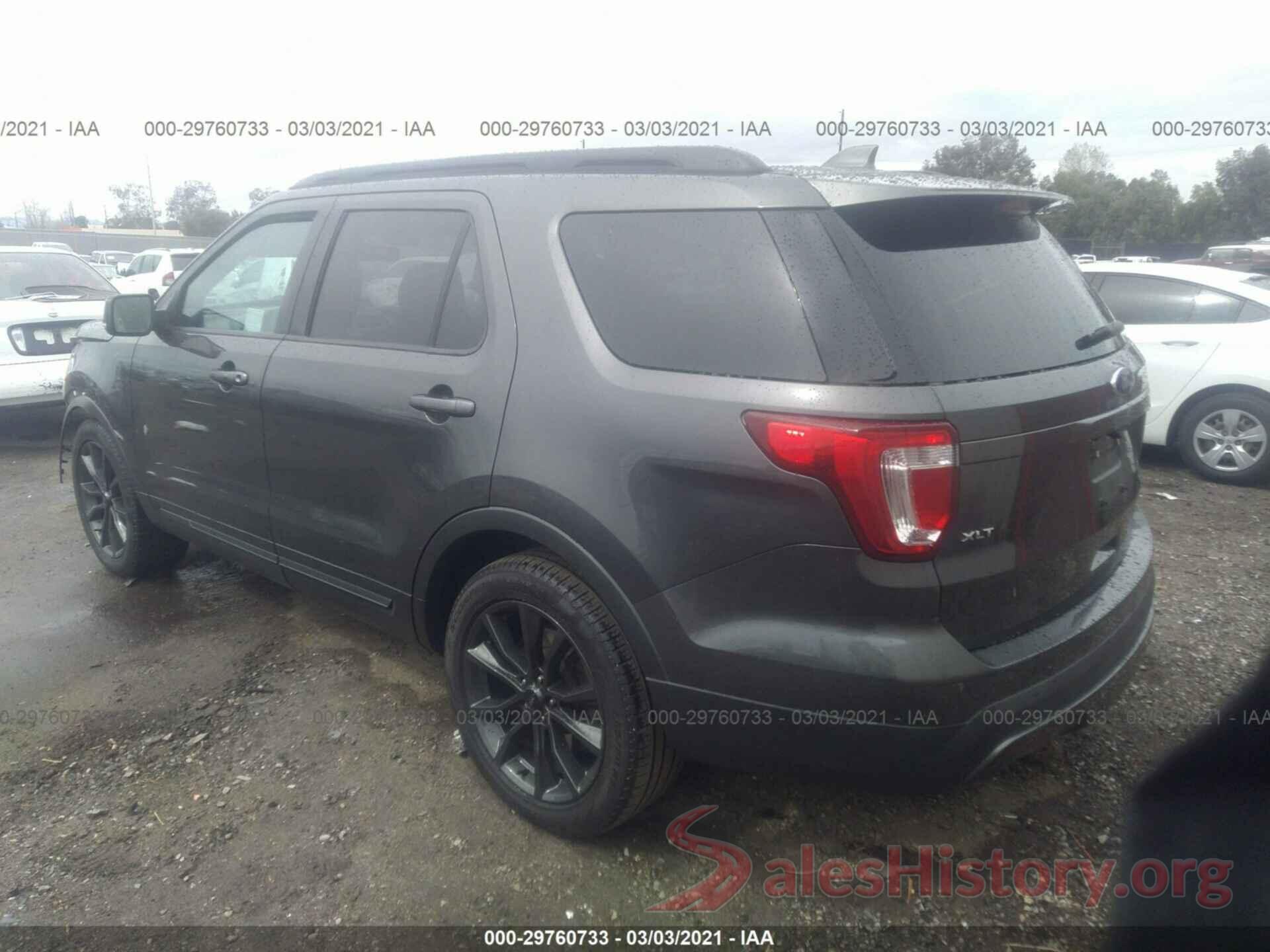 1FM5K7DH7HGC55266 2017 FORD EXPLORER