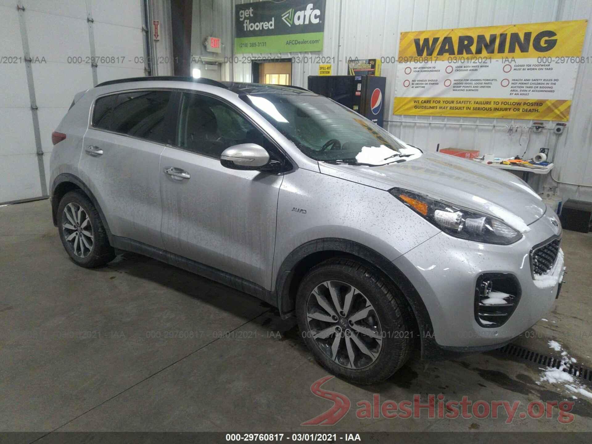 KNDPNCAC7J7372941 2018 KIA SPORTAGE