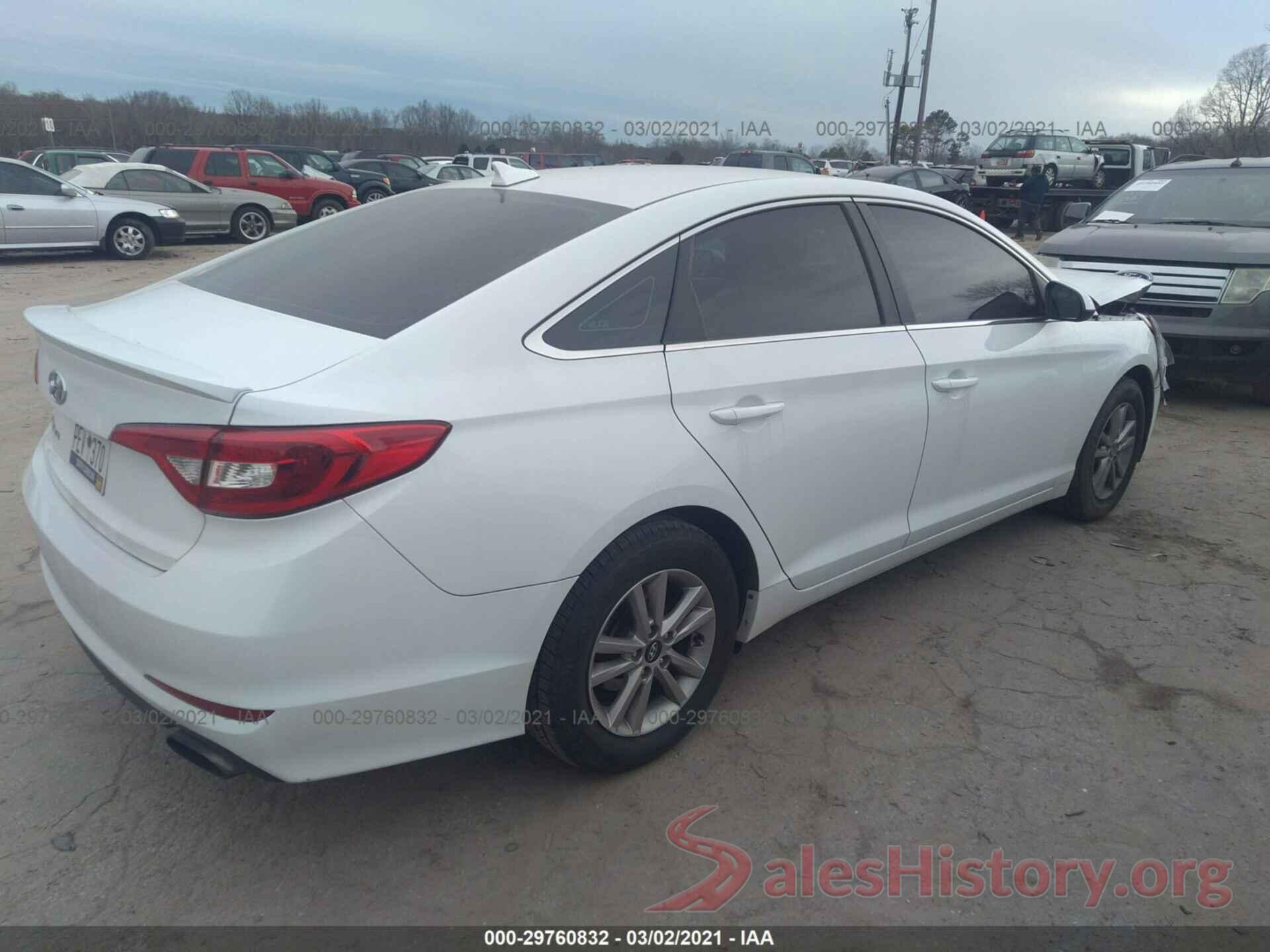 5NPE24AF1GH269082 2016 HYUNDAI SONATA