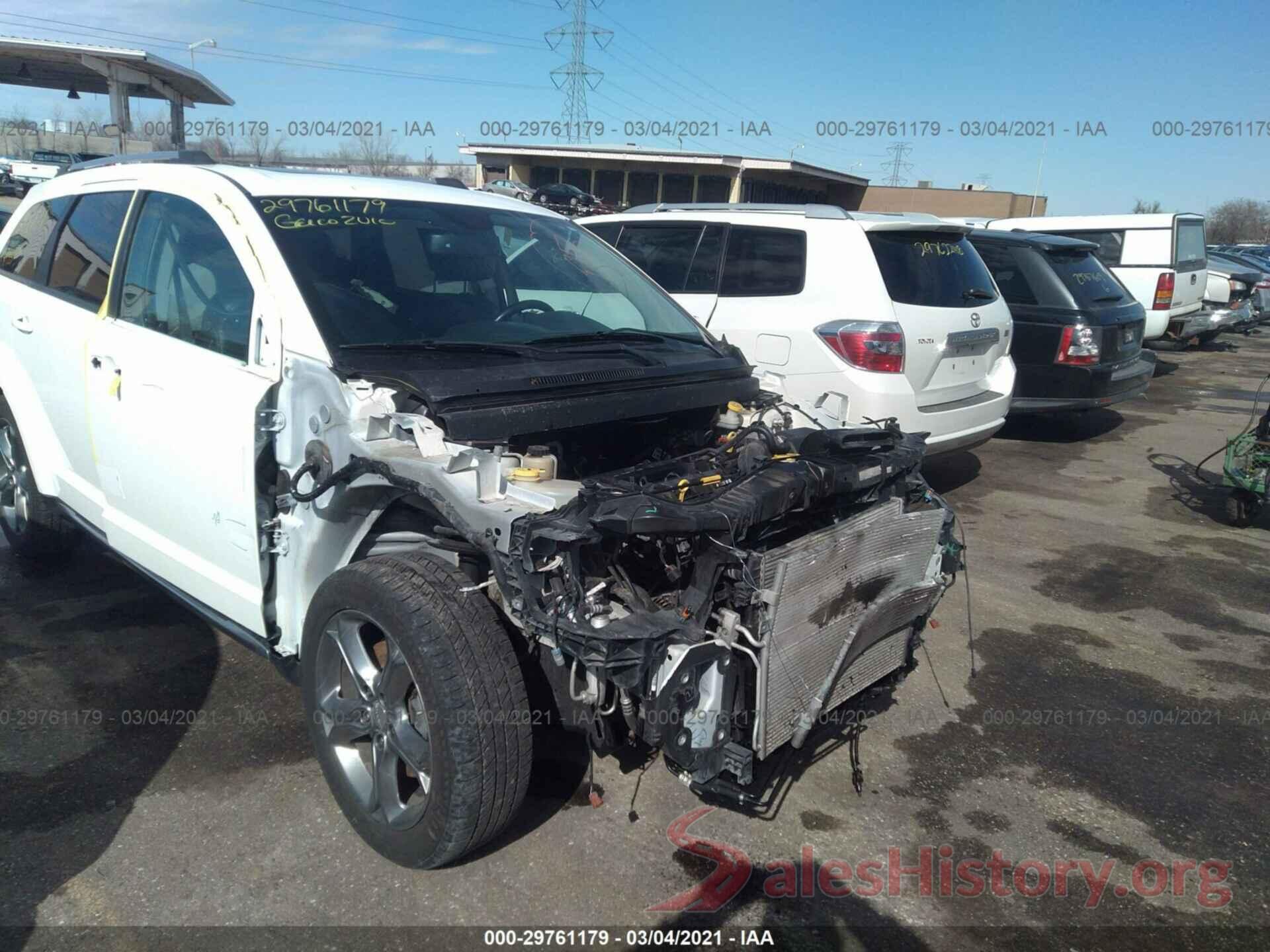 3C4PDCGB0HT613178 2017 DODGE JOURNEY