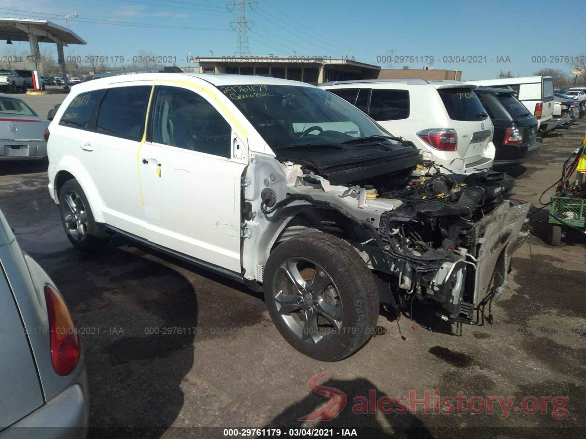 3C4PDCGB0HT613178 2017 DODGE JOURNEY