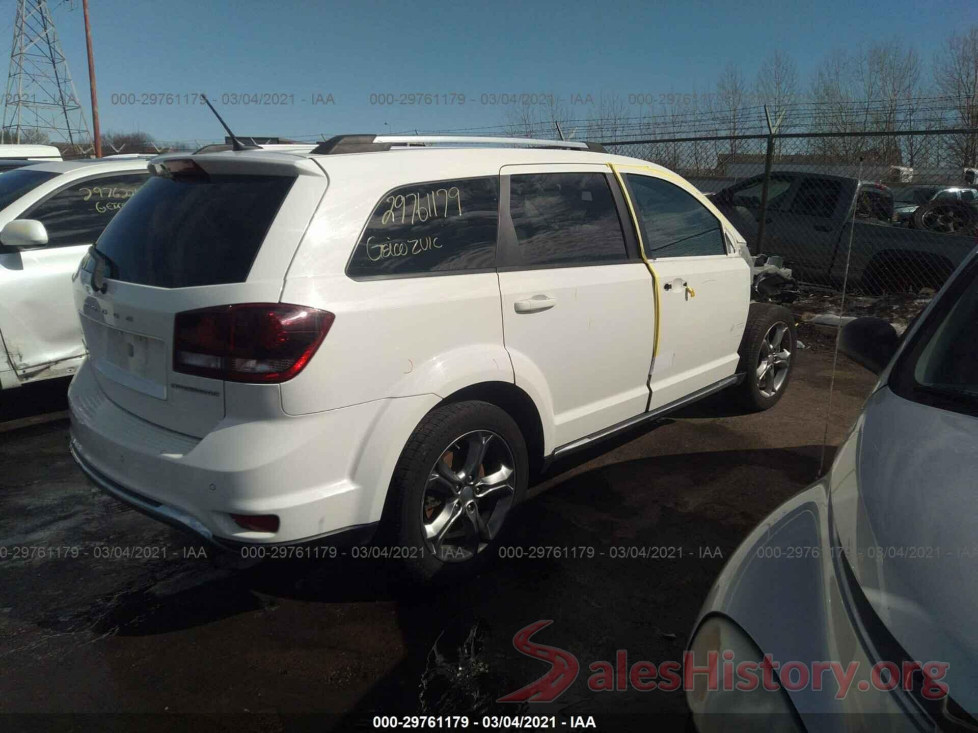 3C4PDCGB0HT613178 2017 DODGE JOURNEY