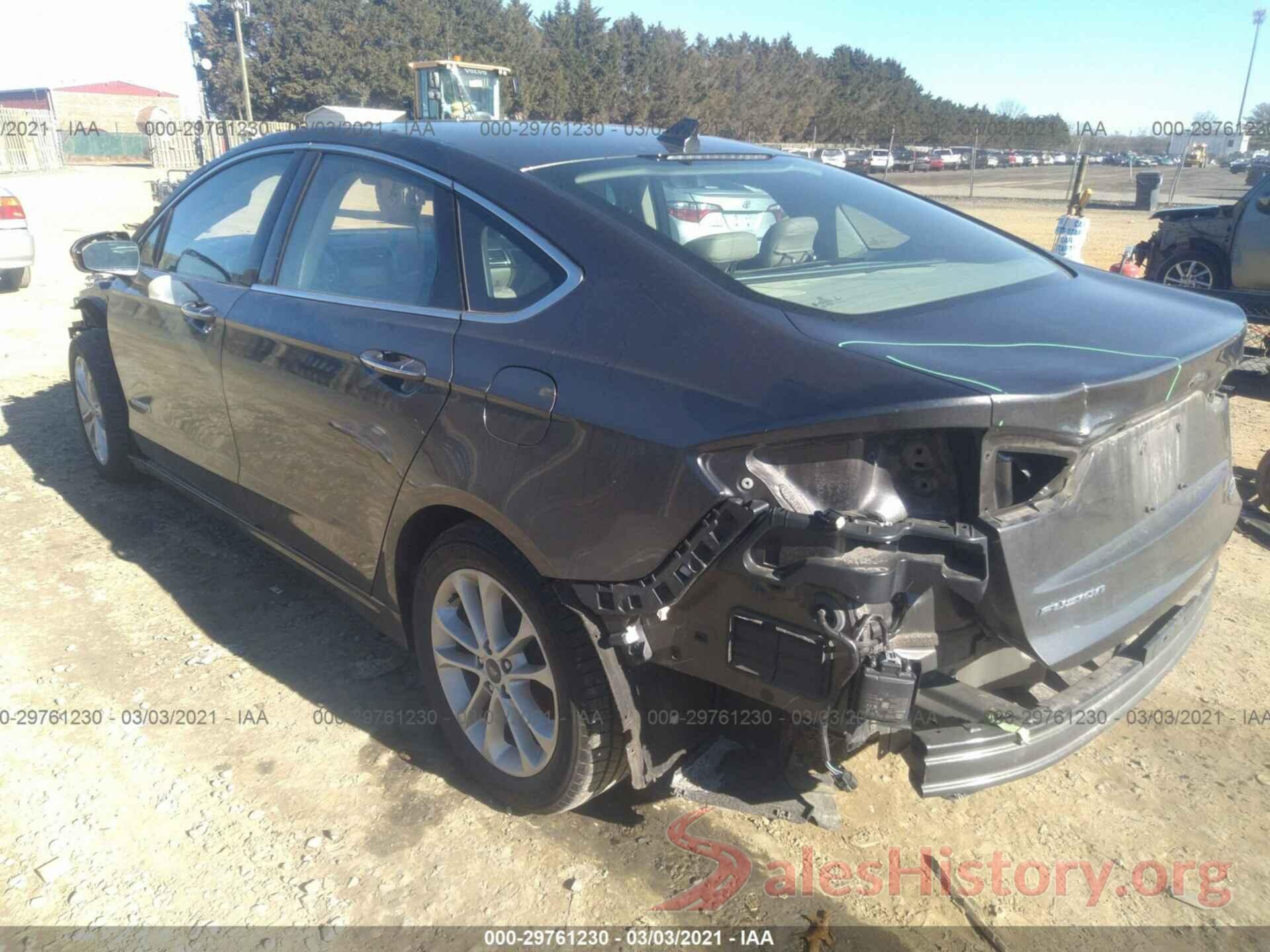 3FA6P0MU7KR256115 2019 FORD FUSION HYBRID