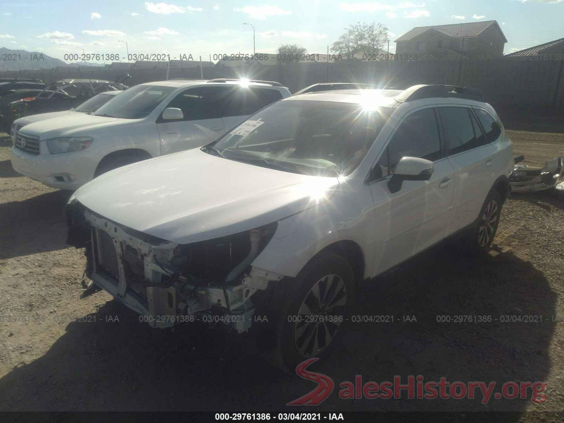 4S4BSENC8H3281019 2017 SUBARU OUTBACK