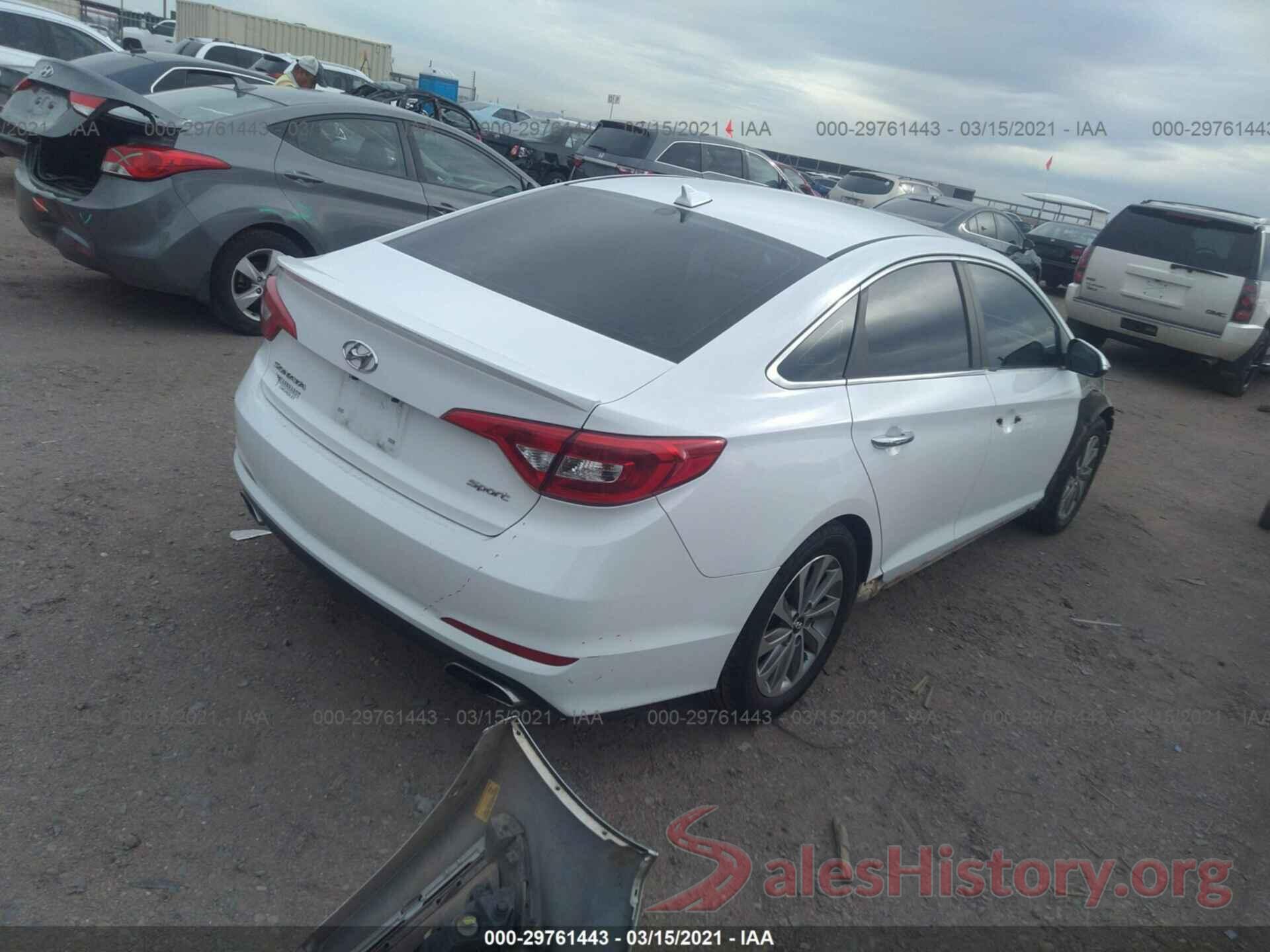 5NPE34AFXGH343208 2016 HYUNDAI SONATA