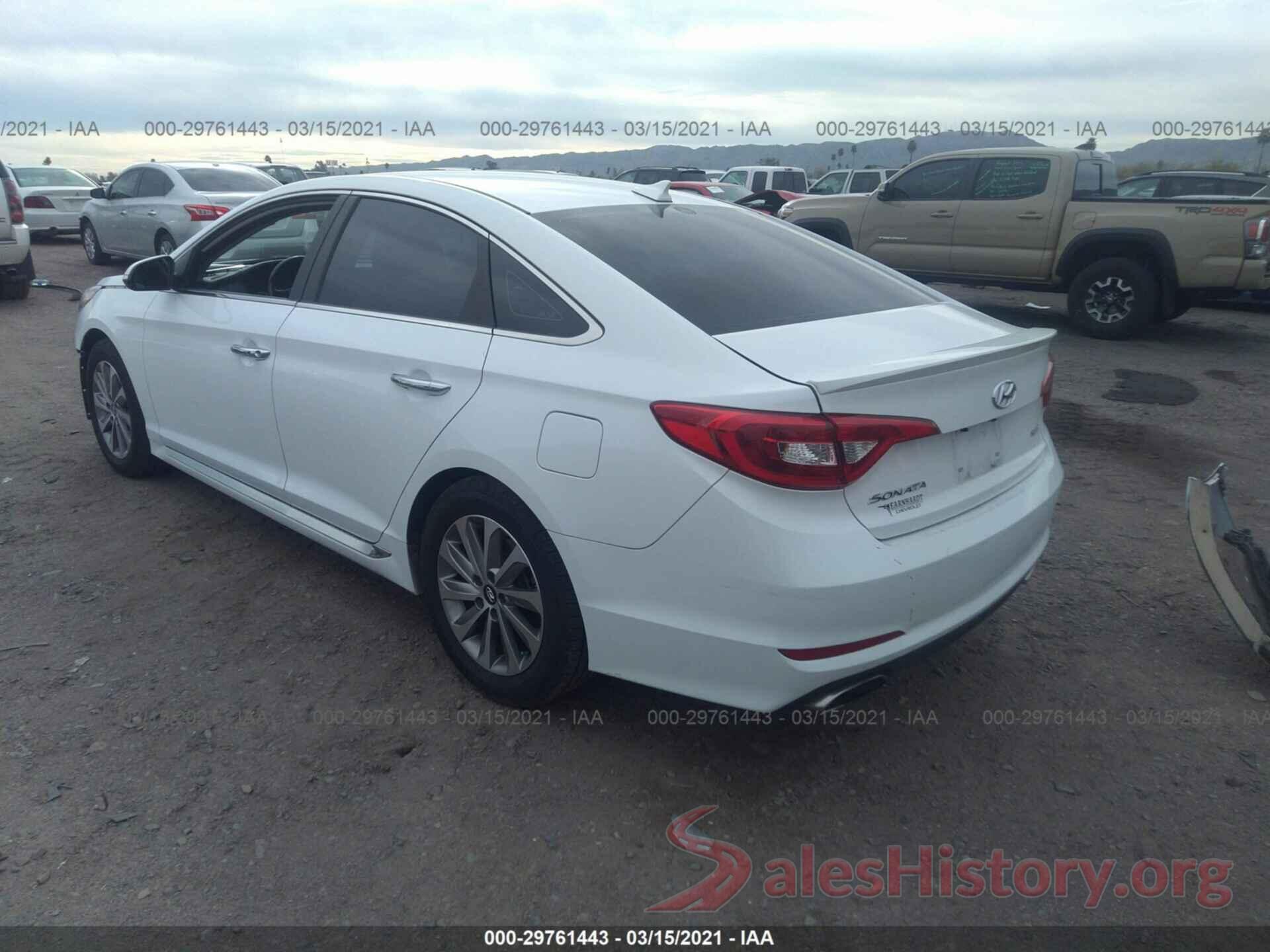 5NPE34AFXGH343208 2016 HYUNDAI SONATA