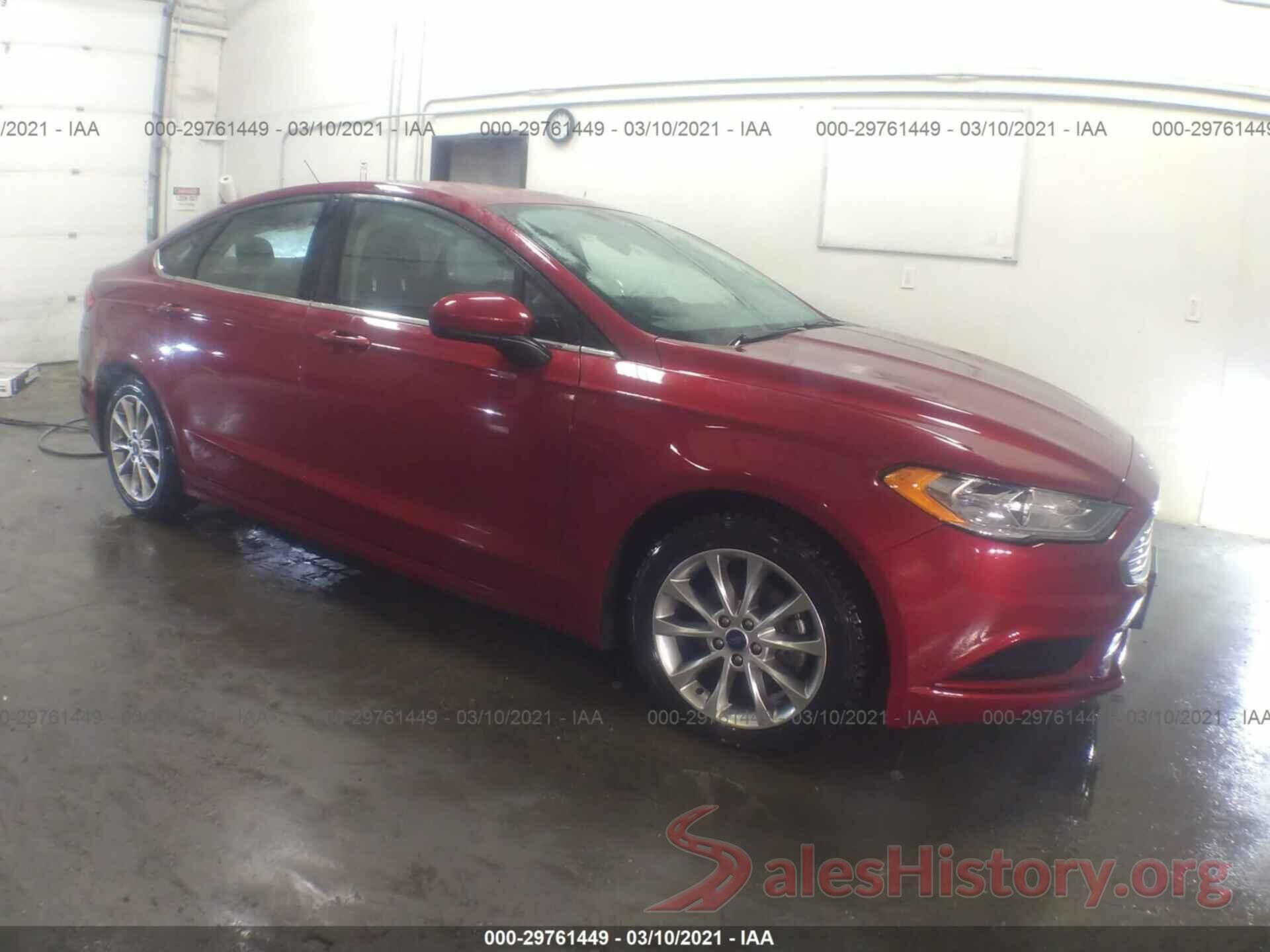 3FA6P0LU4HR382376 2017 FORD FUSION