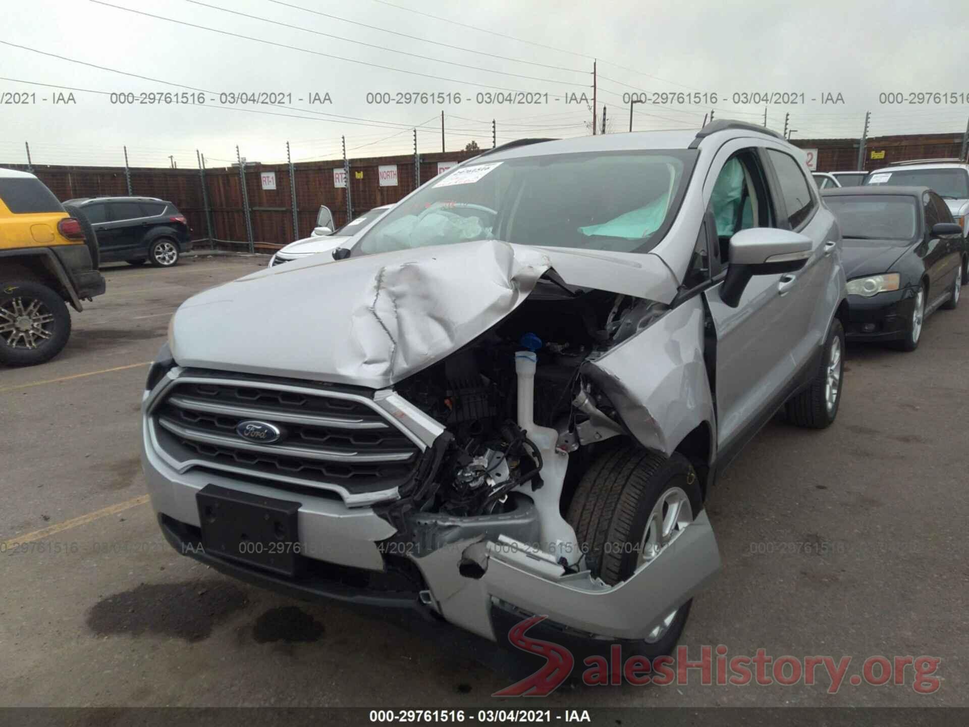 MAJ6S3GL0KC273095 2019 FORD ECOSPORT