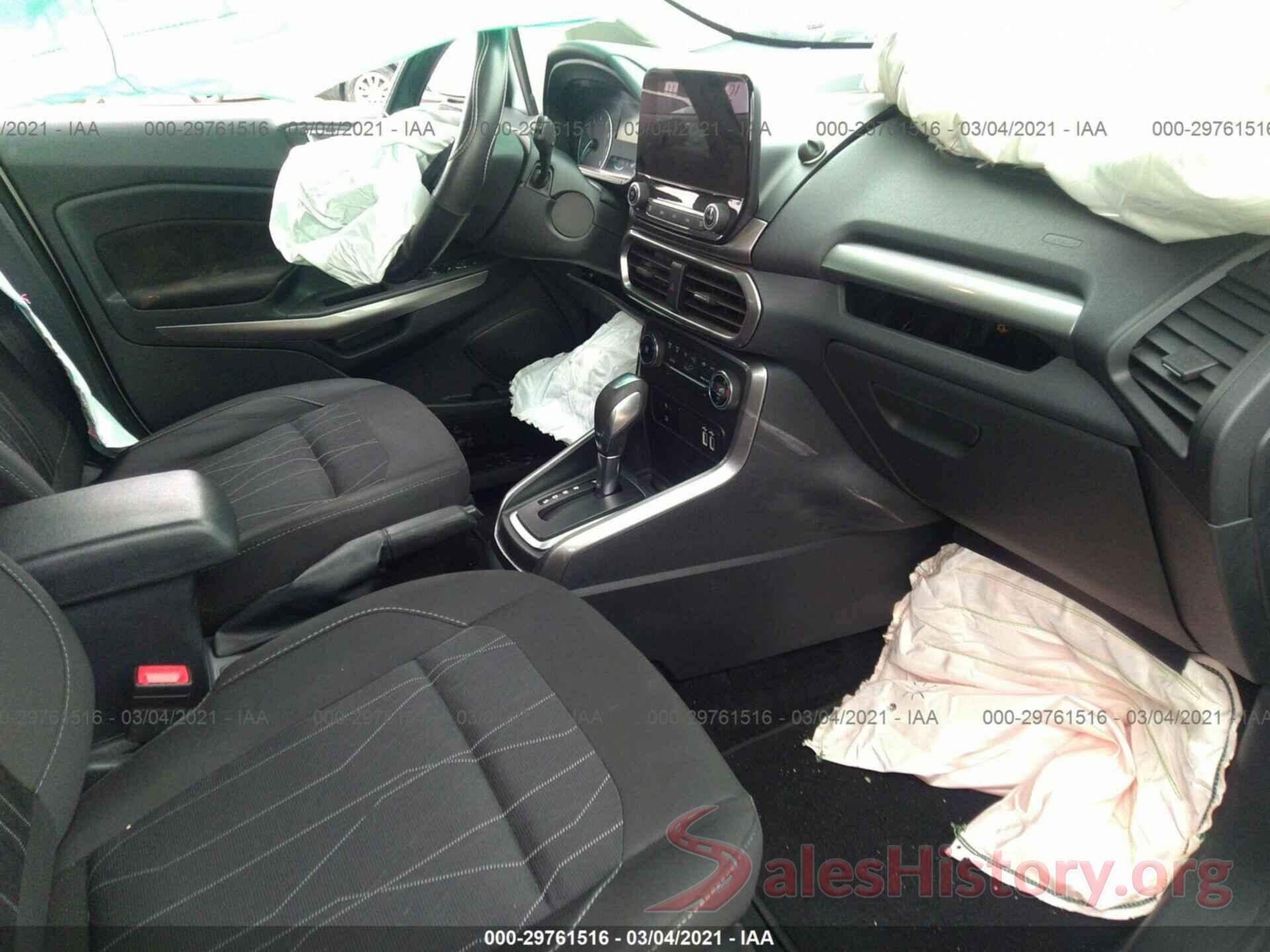 MAJ6S3GL0KC273095 2019 FORD ECOSPORT