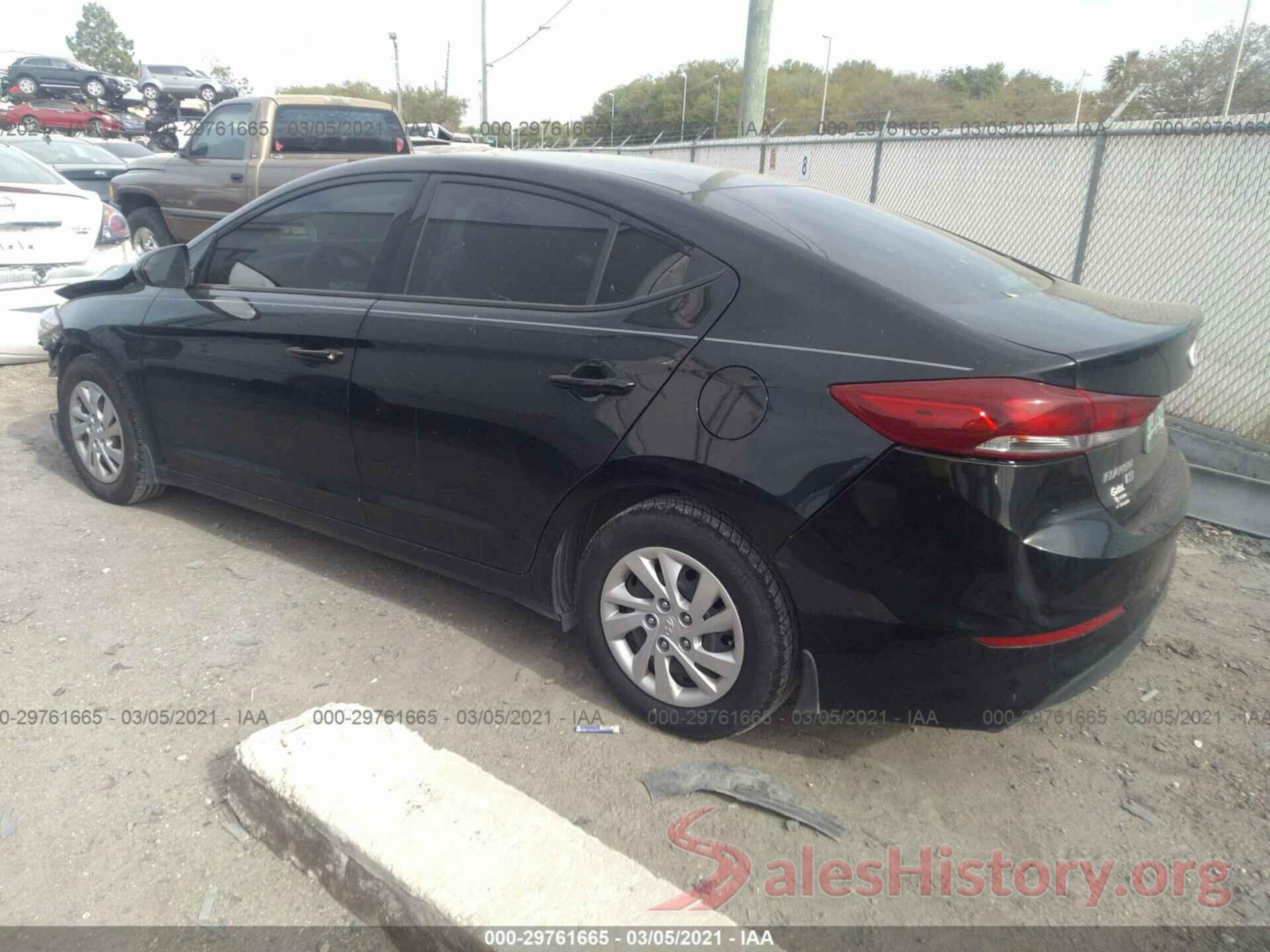 5NPD74LF1JH281315 2018 HYUNDAI ELANTRA