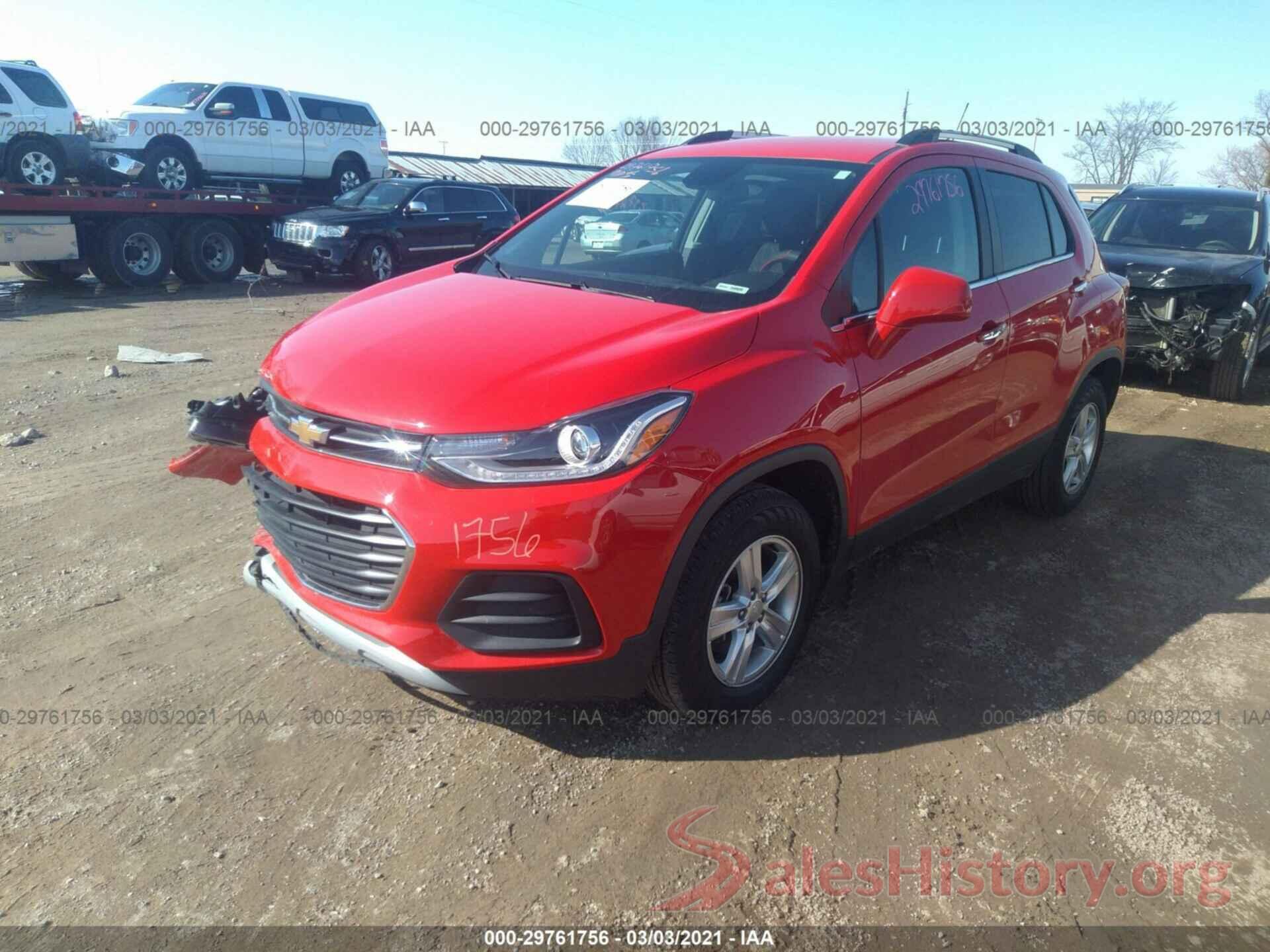 3GNCJPSB5JL277465 2018 CHEVROLET TRAX