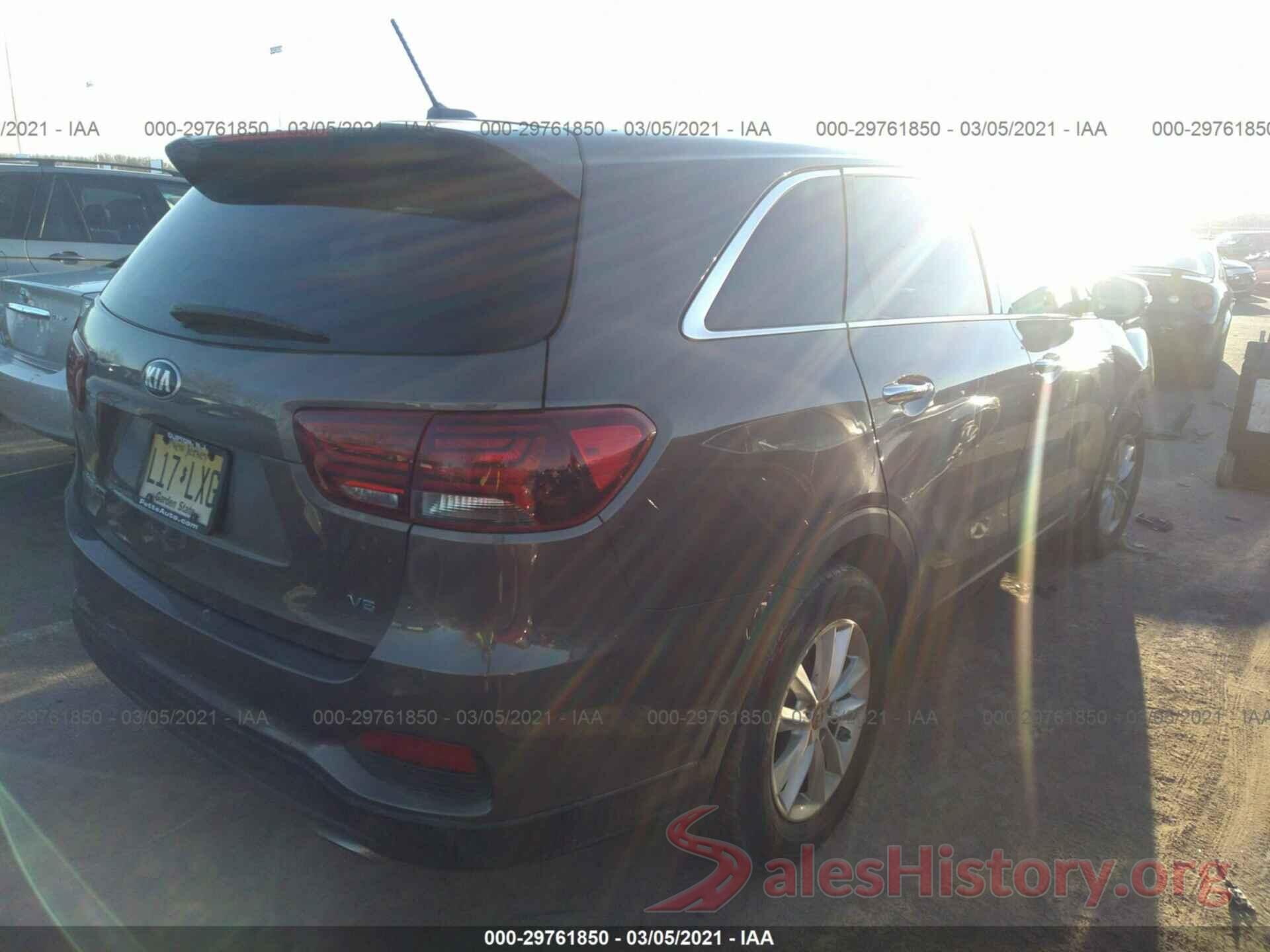 5XYPGDA58KG483990 2019 KIA SORENTO