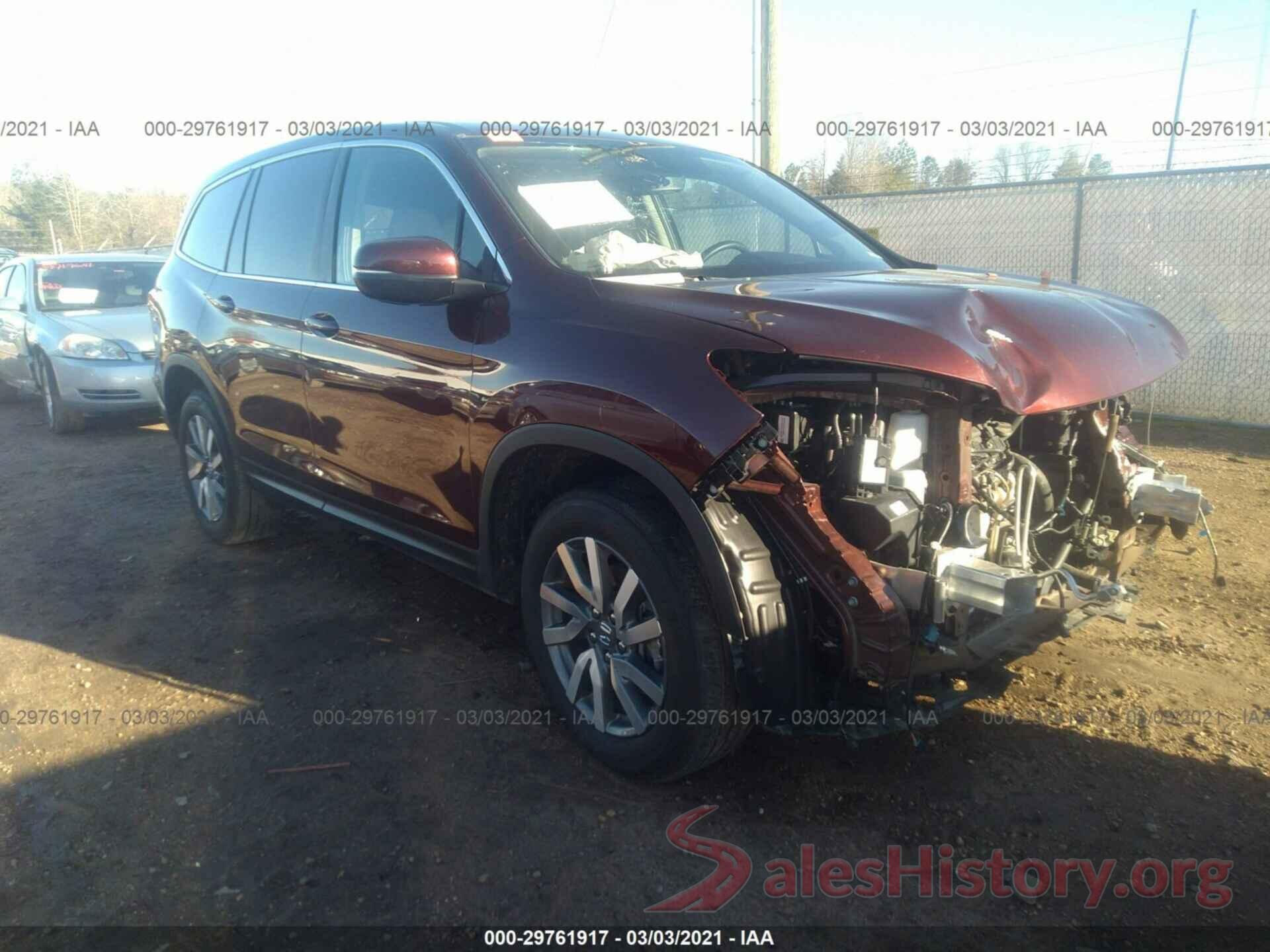 5FNYF5H54KB030976 2019 HONDA PILOT