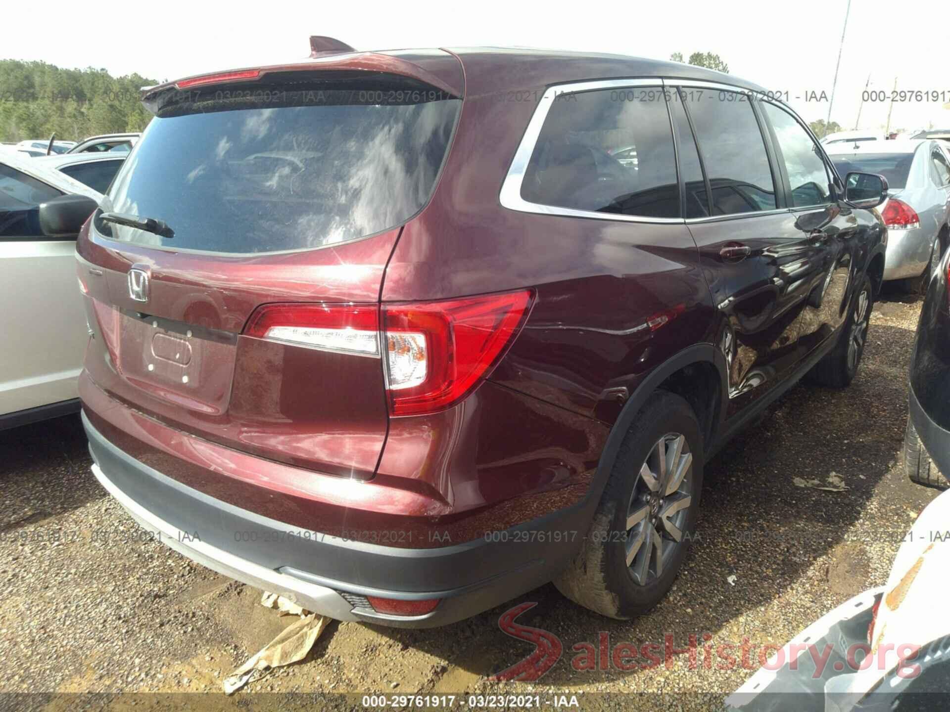 5FNYF5H54KB030976 2019 HONDA PILOT