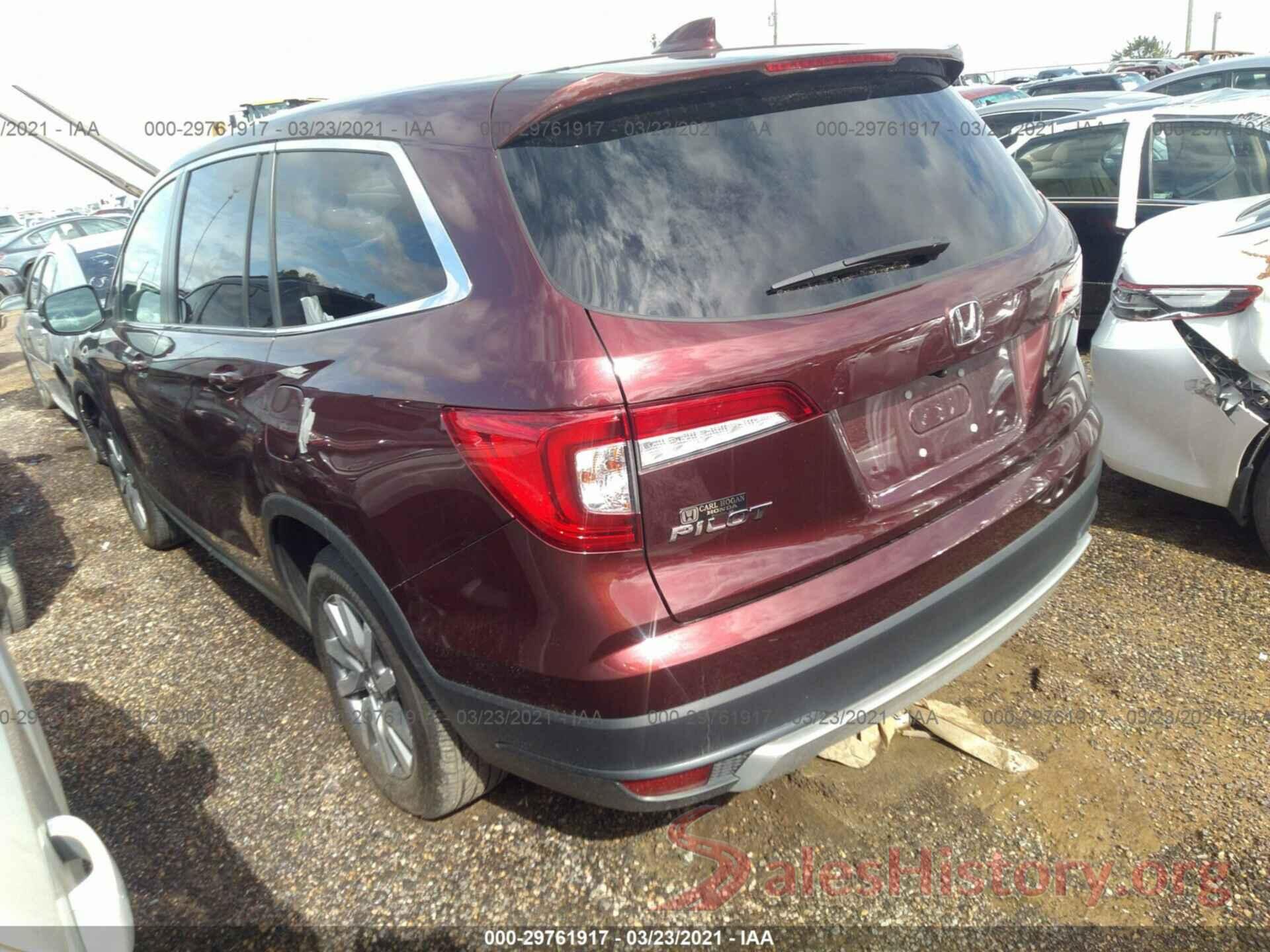 5FNYF5H54KB030976 2019 HONDA PILOT