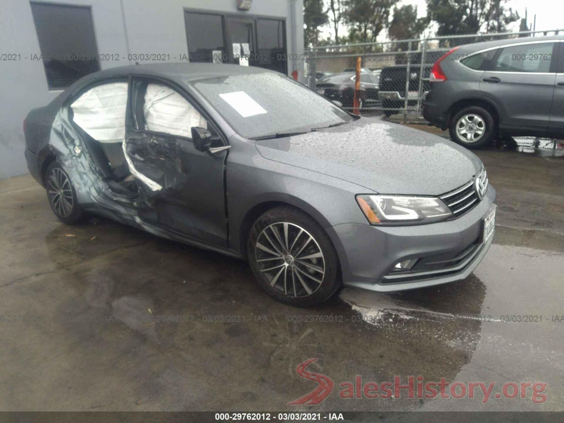 3VWD17AJ3GM394922 2016 VOLKSWAGEN JETTA SEDAN