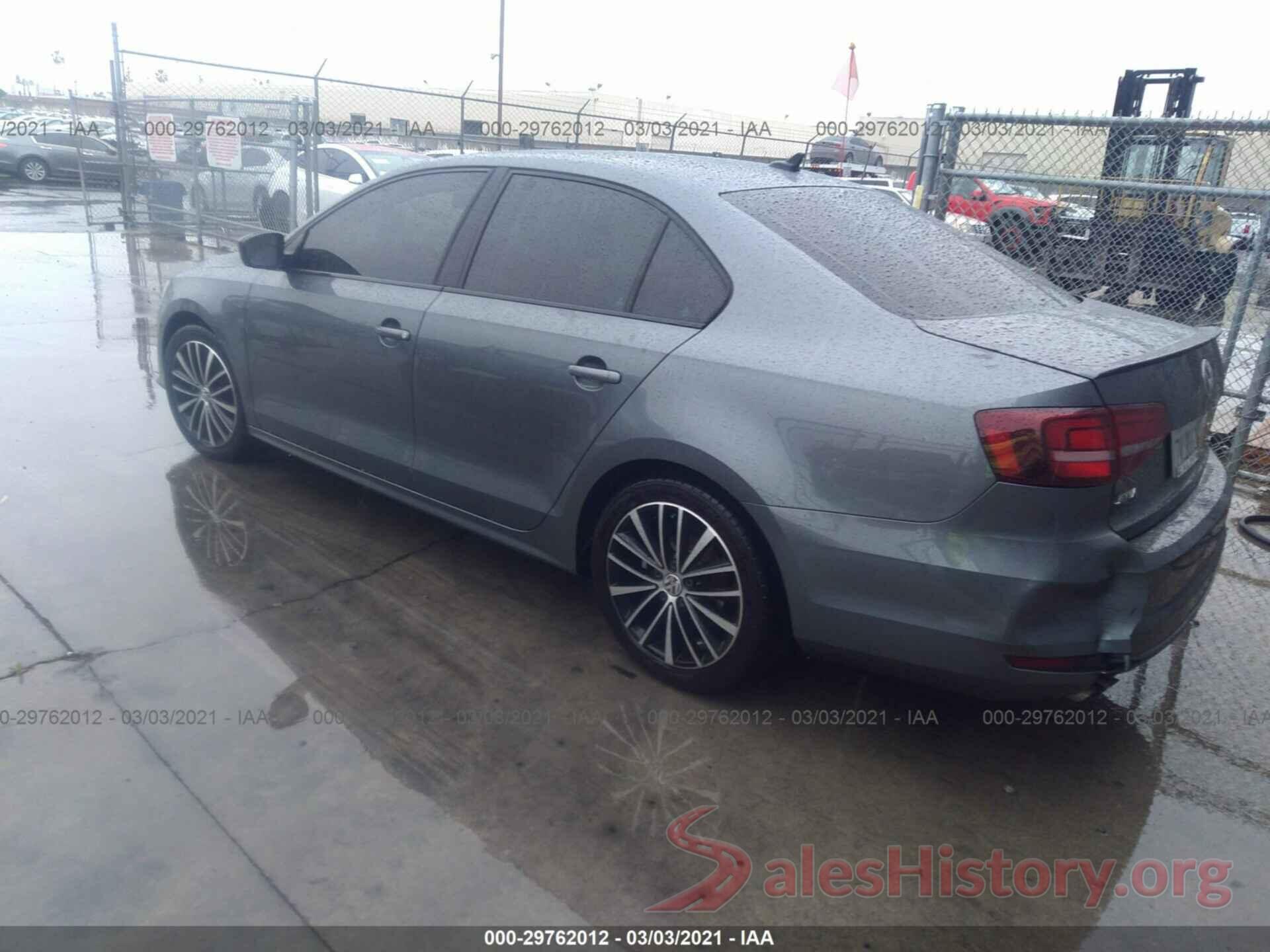 3VWD17AJ3GM394922 2016 VOLKSWAGEN JETTA SEDAN