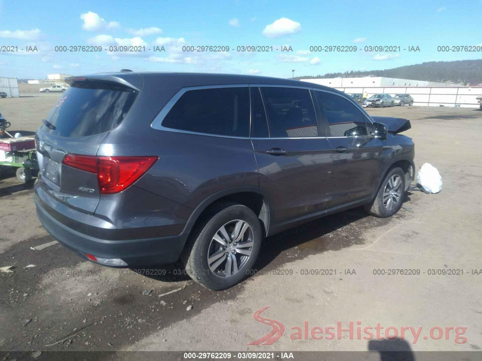 5FNYF6H59JB054050 2018 HONDA PILOT