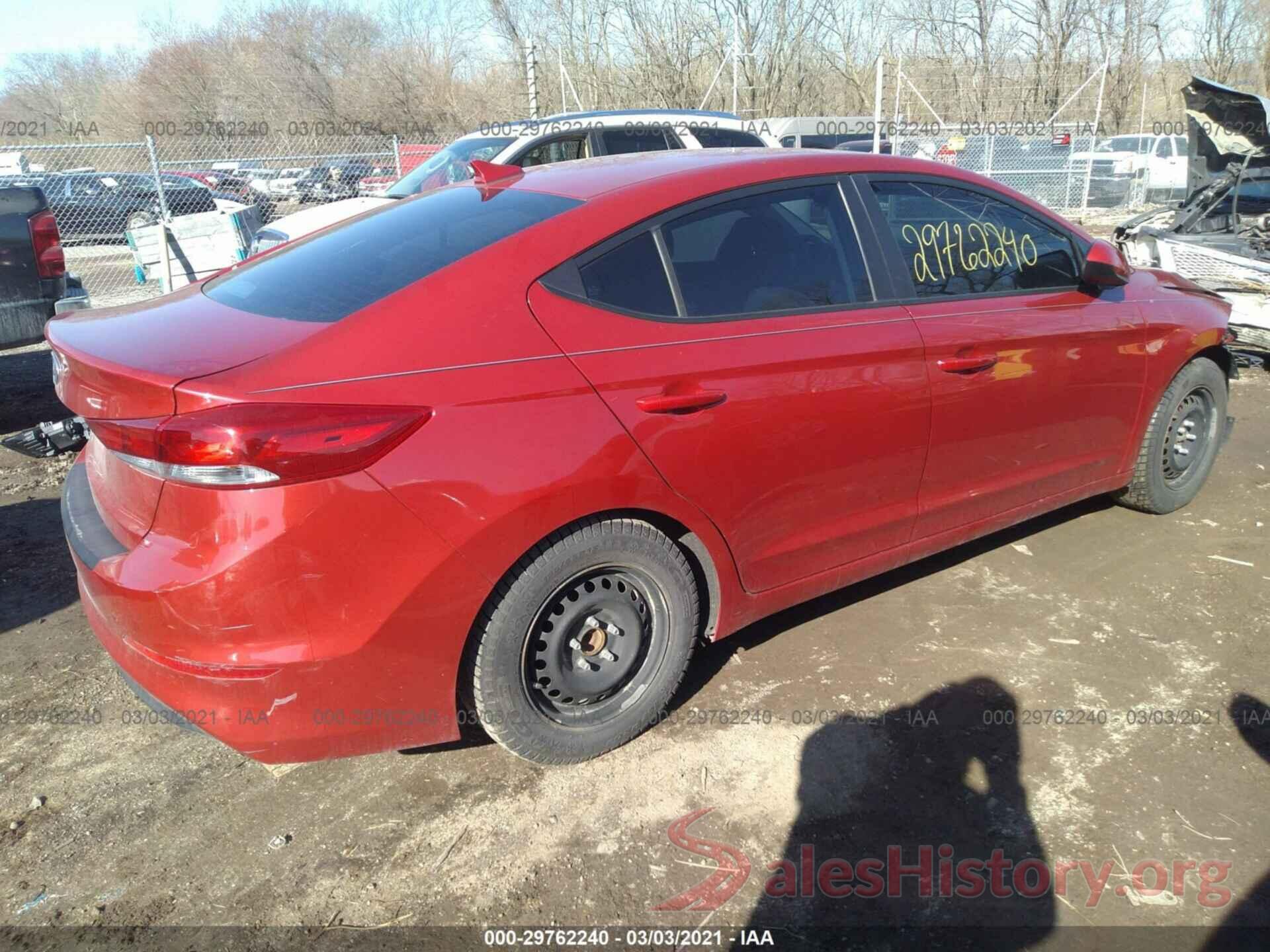 5NPD74LF9HH174524 2017 HYUNDAI ELANTRA