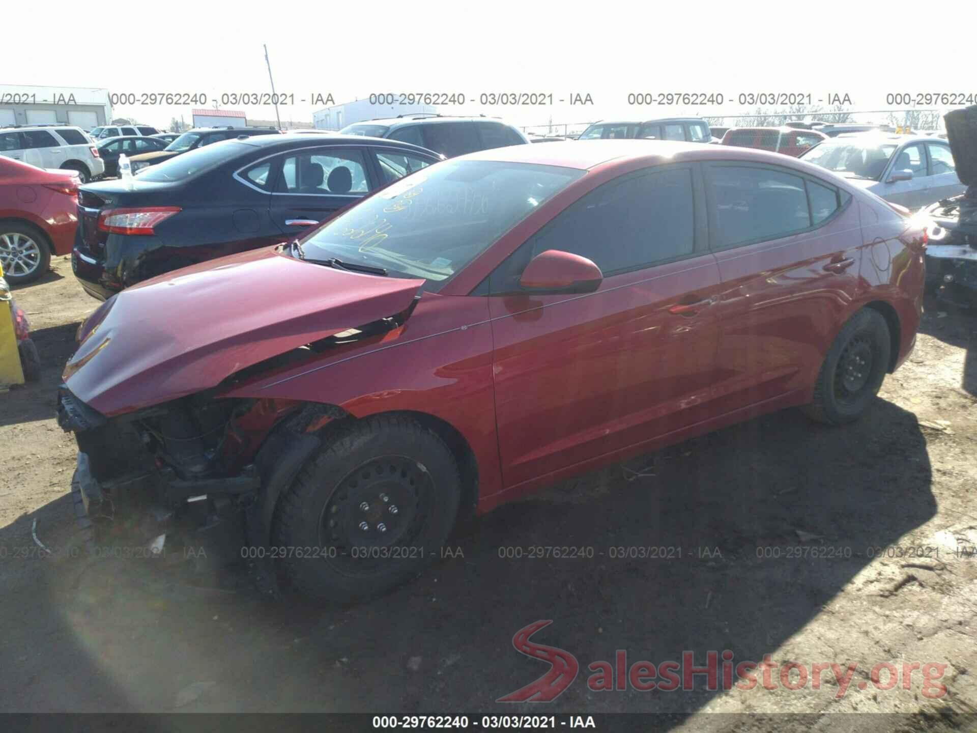 5NPD74LF9HH174524 2017 HYUNDAI ELANTRA