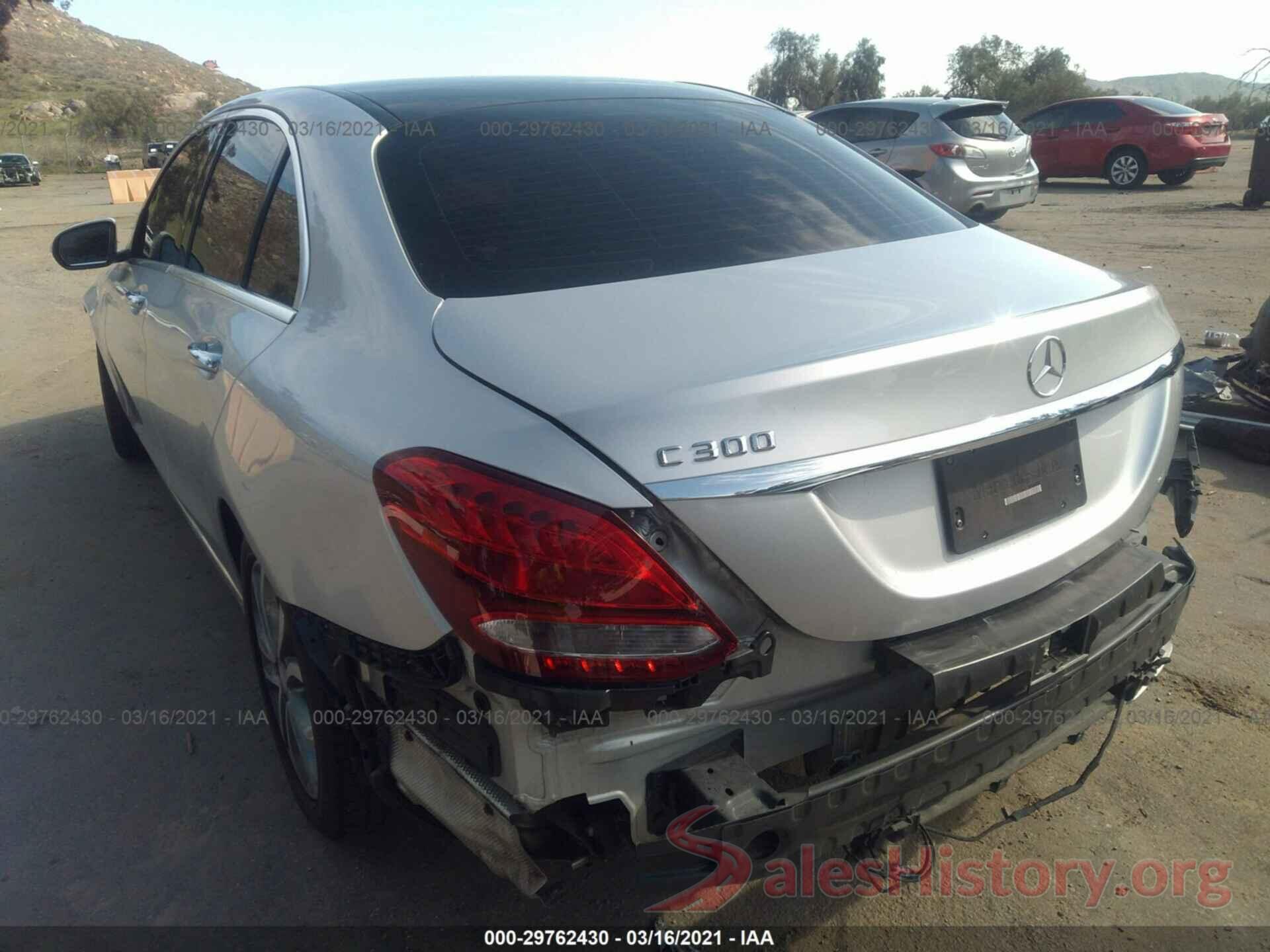 55SWF4JB1GU177778 2016 MERCEDES-BENZ C-CLASS