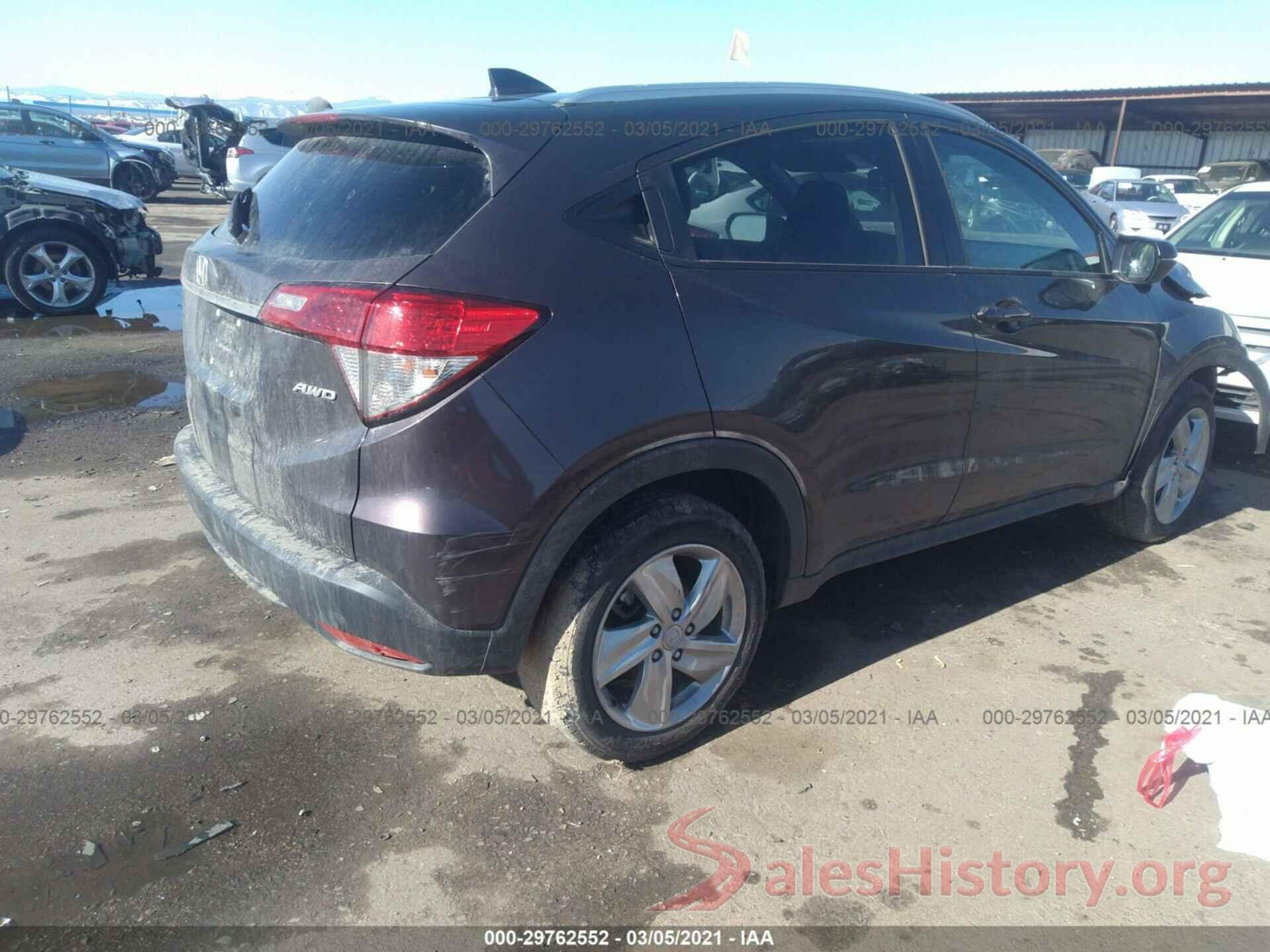 3CZRU6H56KM736563 2019 HONDA HR-V