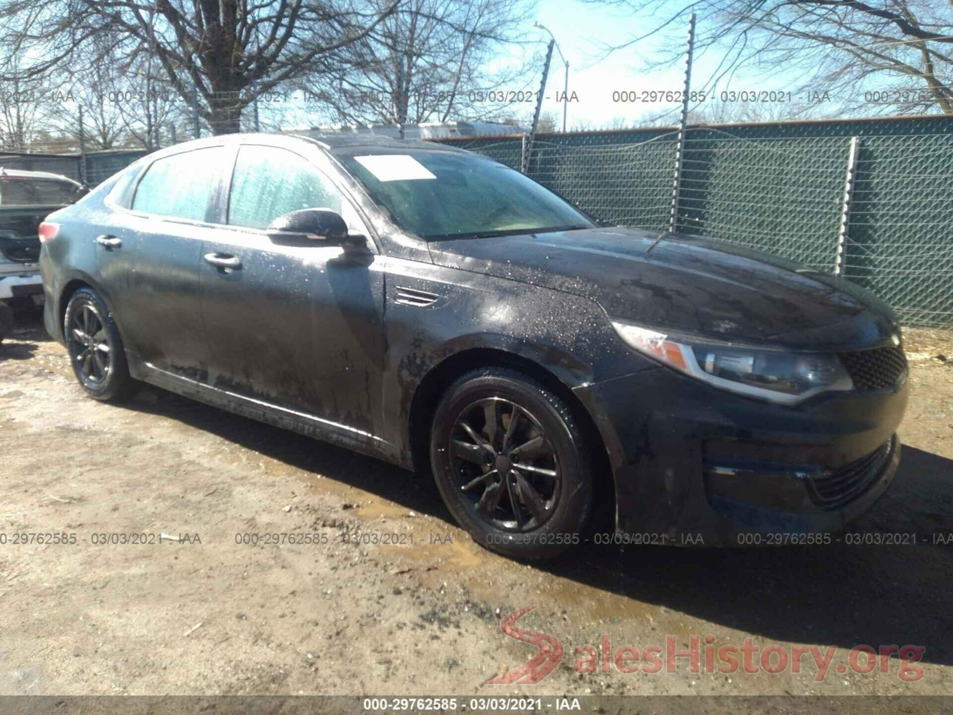 5XXGT4L33GG098825 2016 KIA OPTIMA