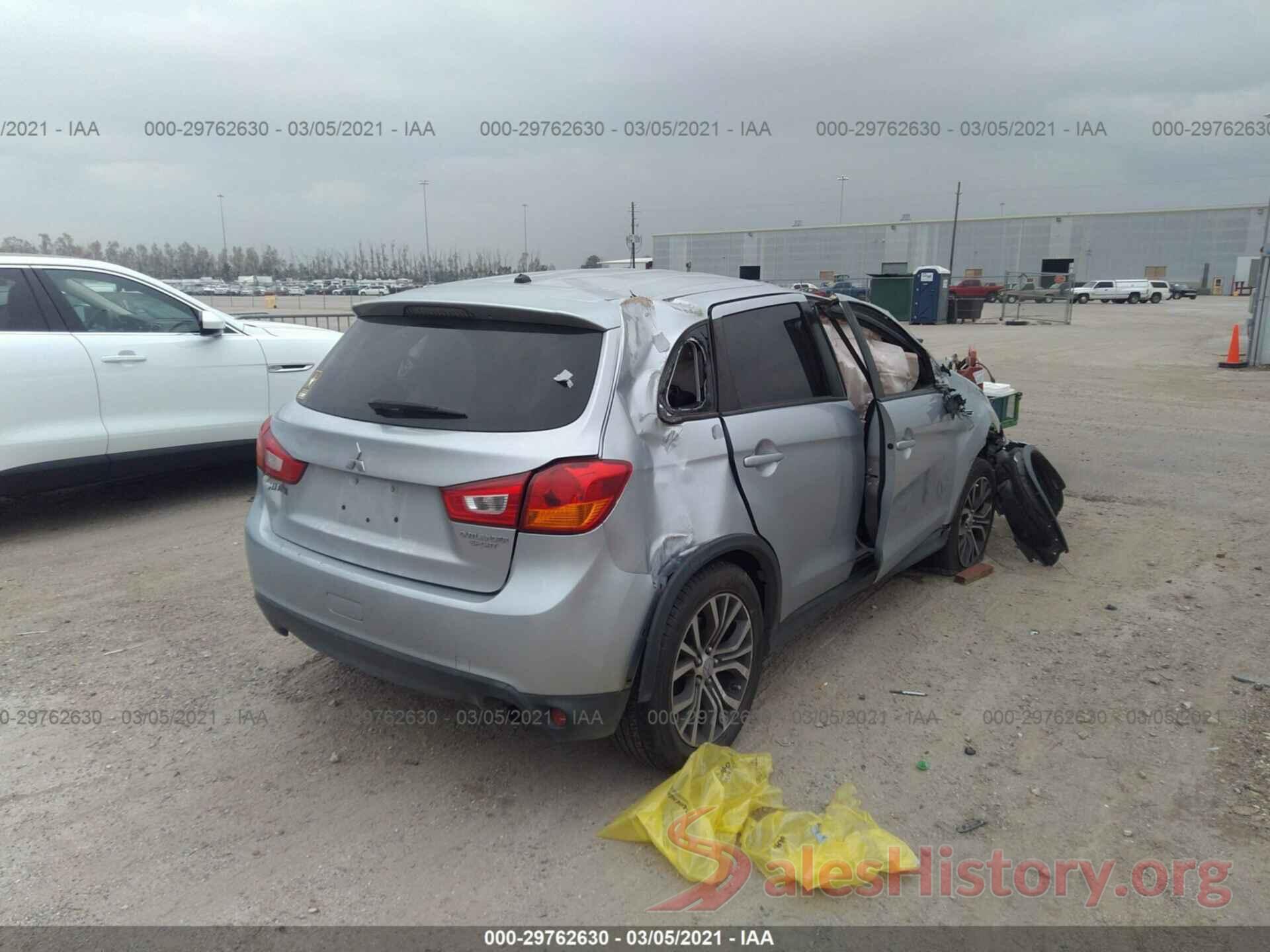 JA4AP3AU3GZ047669 2016 MITSUBISHI OUTLANDER SPORT