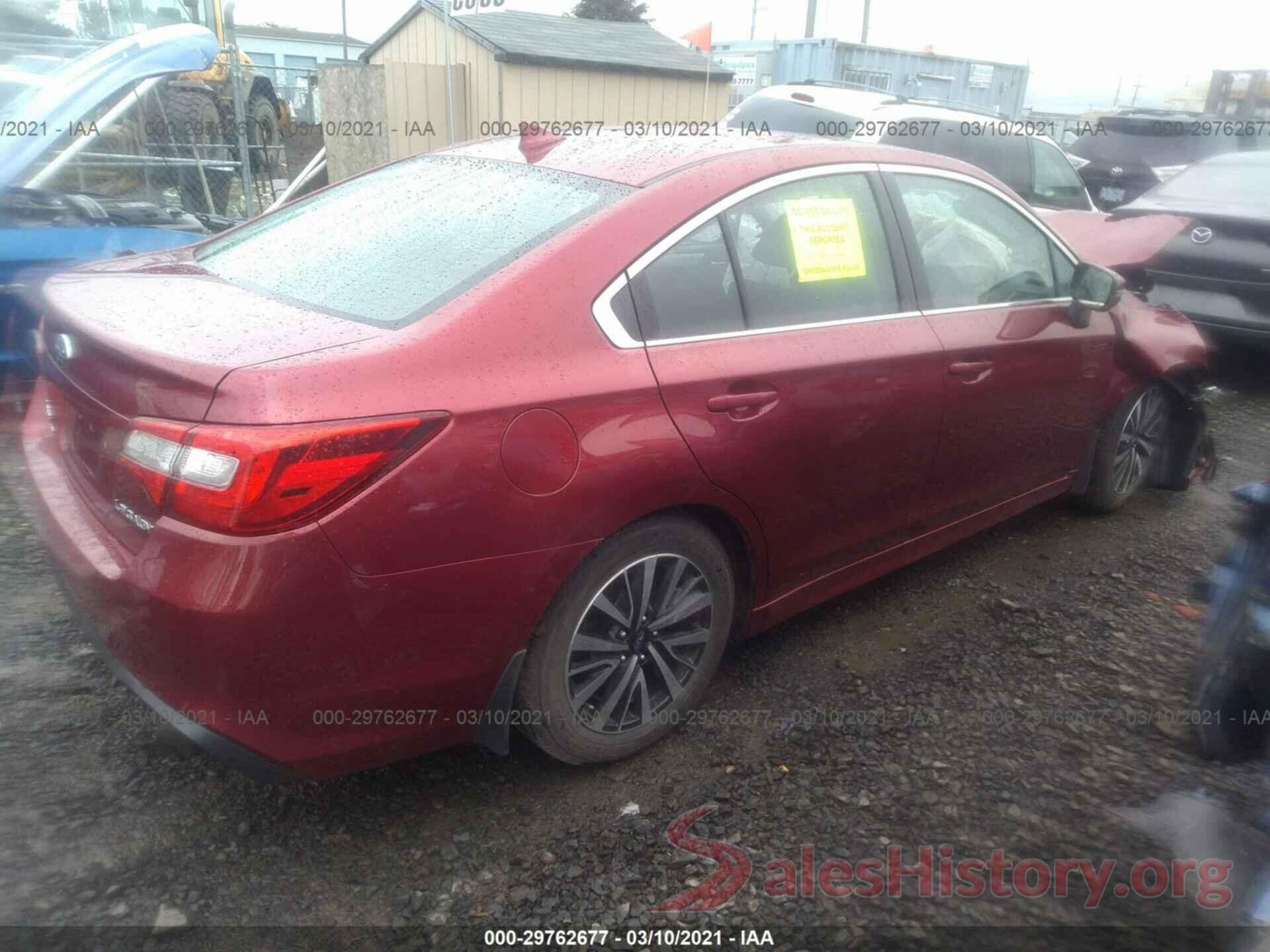 4S3BNAH6XJ3036240 2018 SUBARU LEGACY