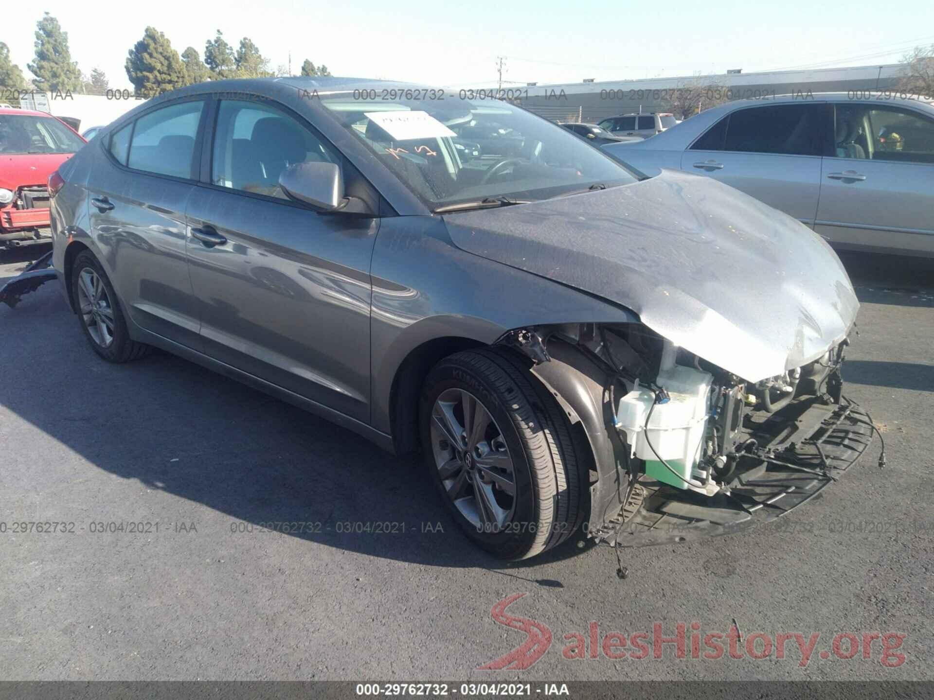 KMHD84LF6JU610282 2018 HYUNDAI ELANTRA