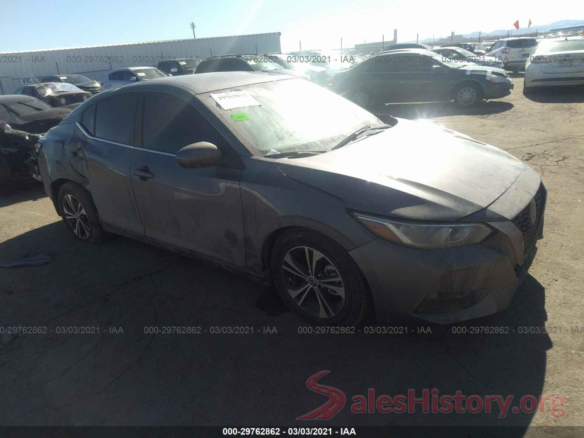 3N1AB8CV2MY201532 2021 NISSAN SENTRA