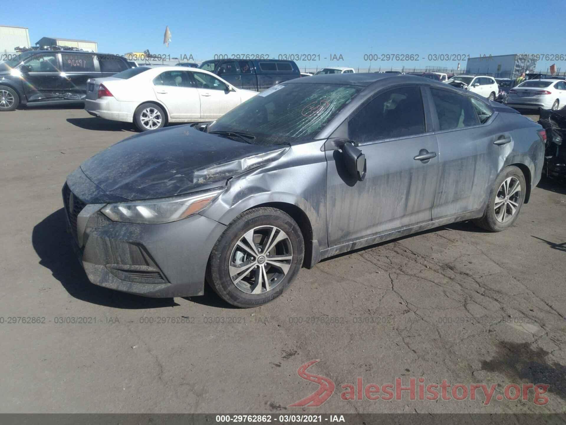 3N1AB8CV2MY201532 2021 NISSAN SENTRA