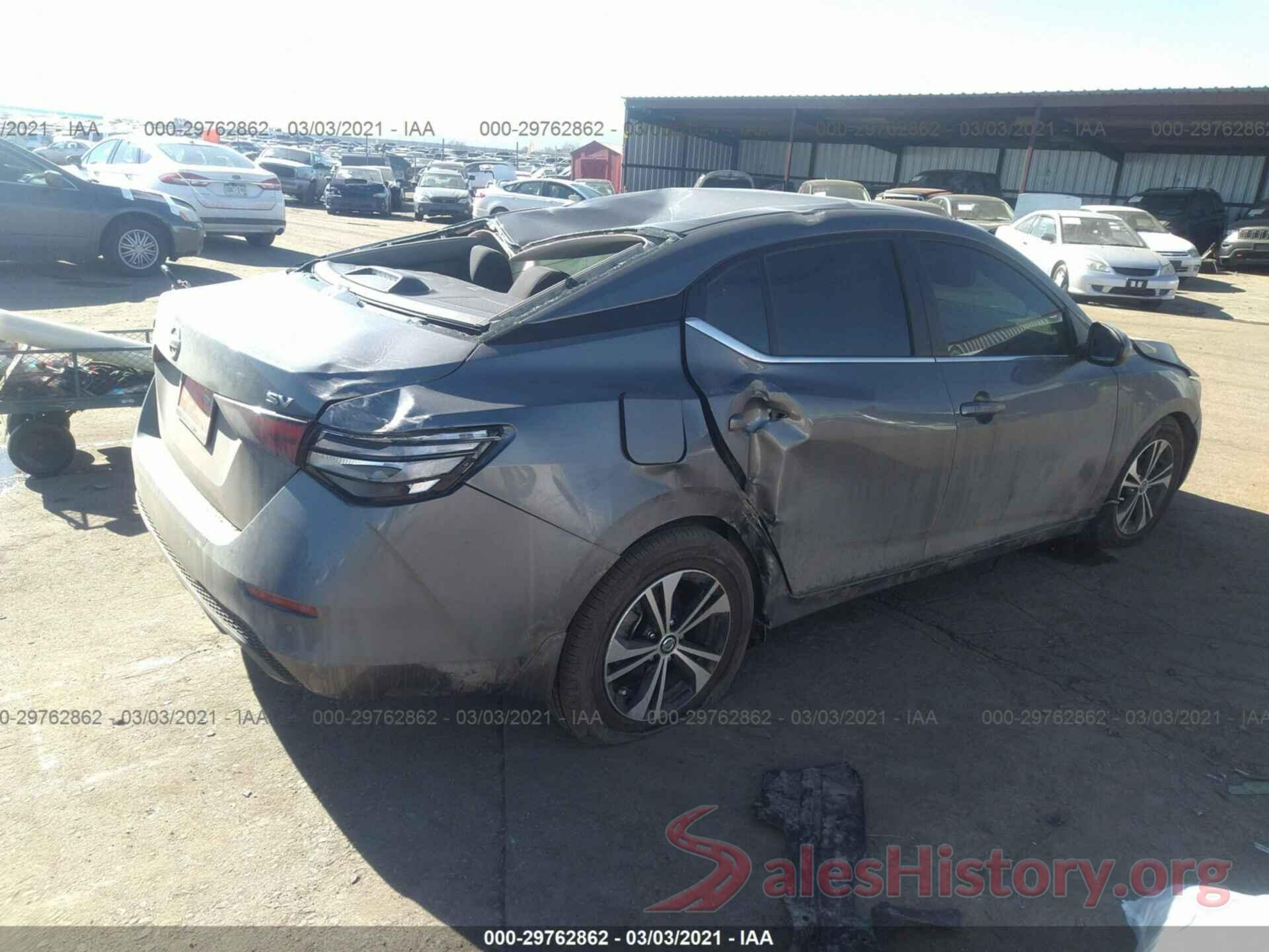 3N1AB8CV2MY201532 2021 NISSAN SENTRA